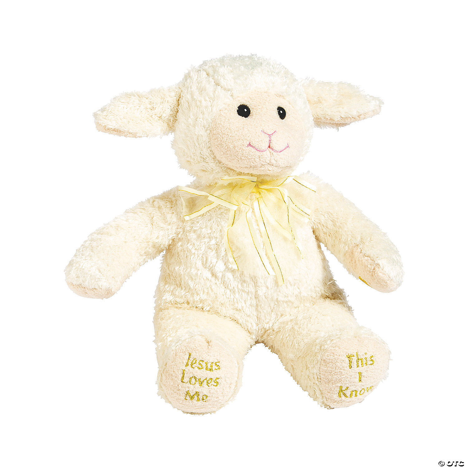stuffed lamb that sings jesus loves me