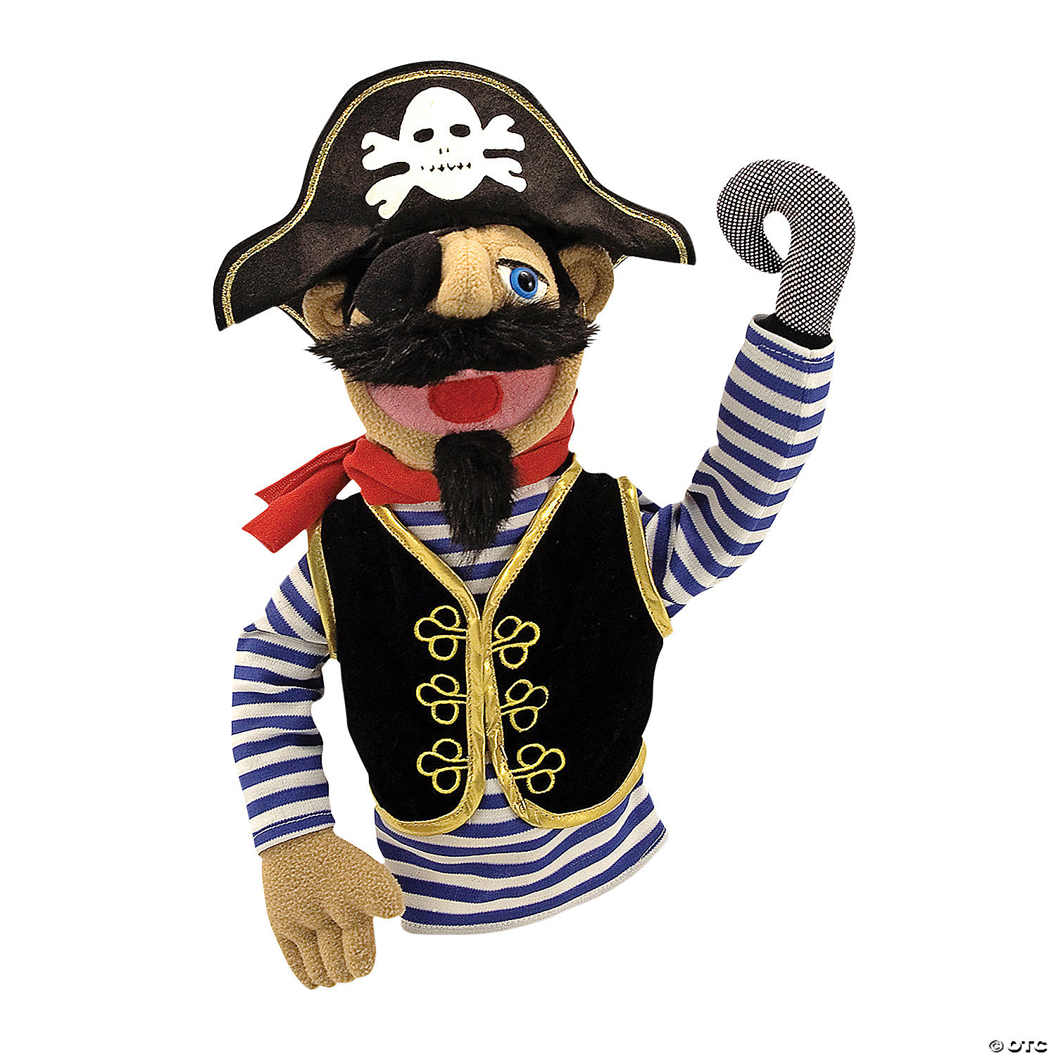15" PIRATE PUPPET  Free Shipping in USA ~ Melissa & and Doug  #3899 