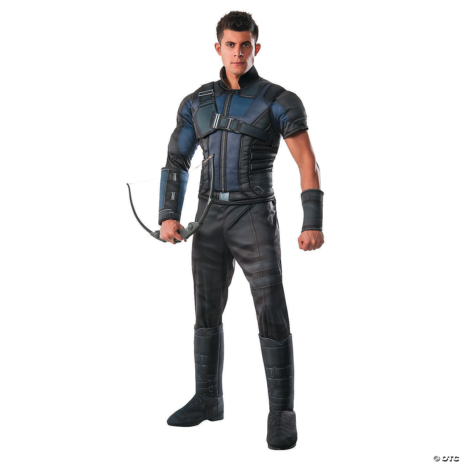 Men's Deluxe Muscle Chest Captain America: Civil War™ Hawkeye Costume -  Extra Large