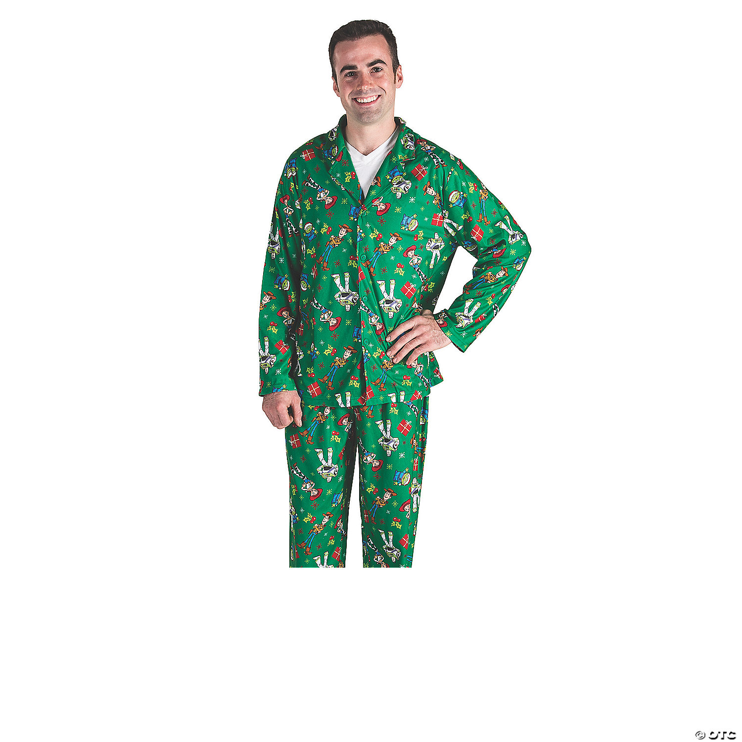 Men's Candy Holiday Adult Onesie Pajamas | Differio
