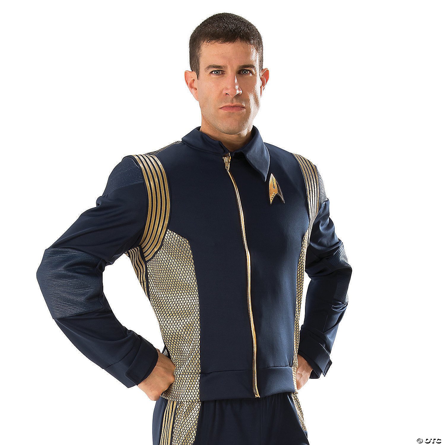 Cosplay Discovery Season 2 Starfleet Commander Female Gold Dress Uniform Badge 