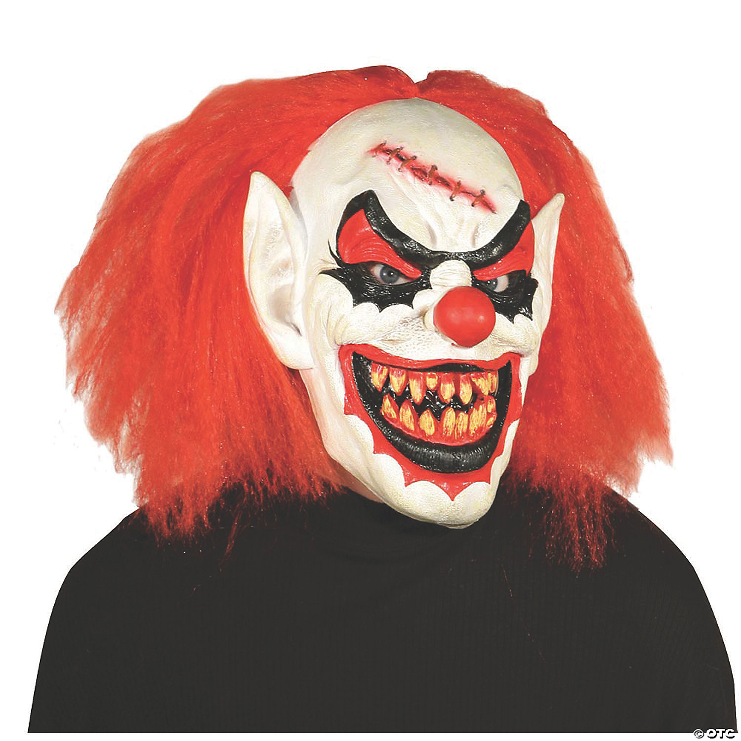 Havoc Anders beheerder Men's Carver the Killer Clown Mask | Oriental Trading