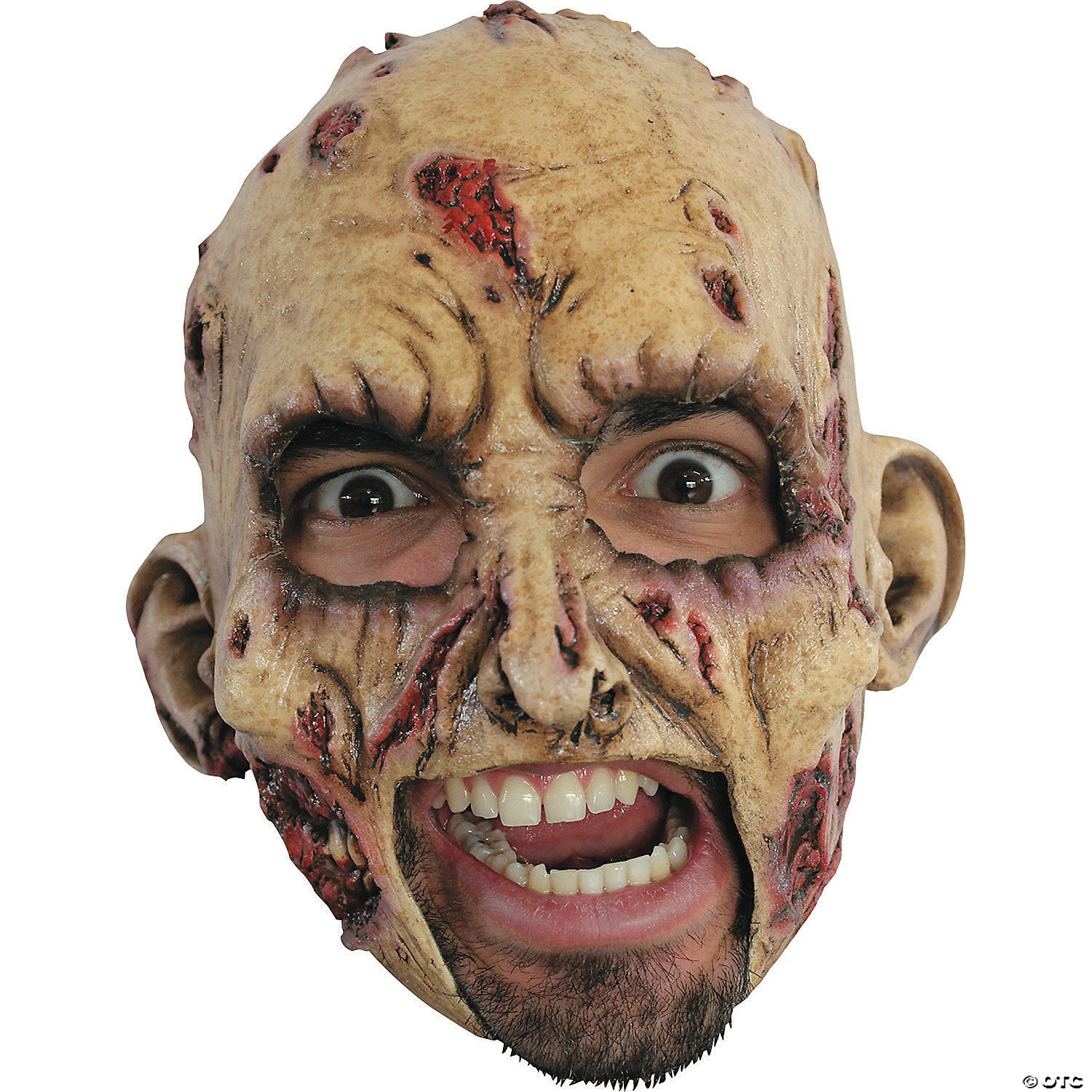 Nauw cursief Broers en zussen Men's Halloween Zombie Mask | Oriental Trading