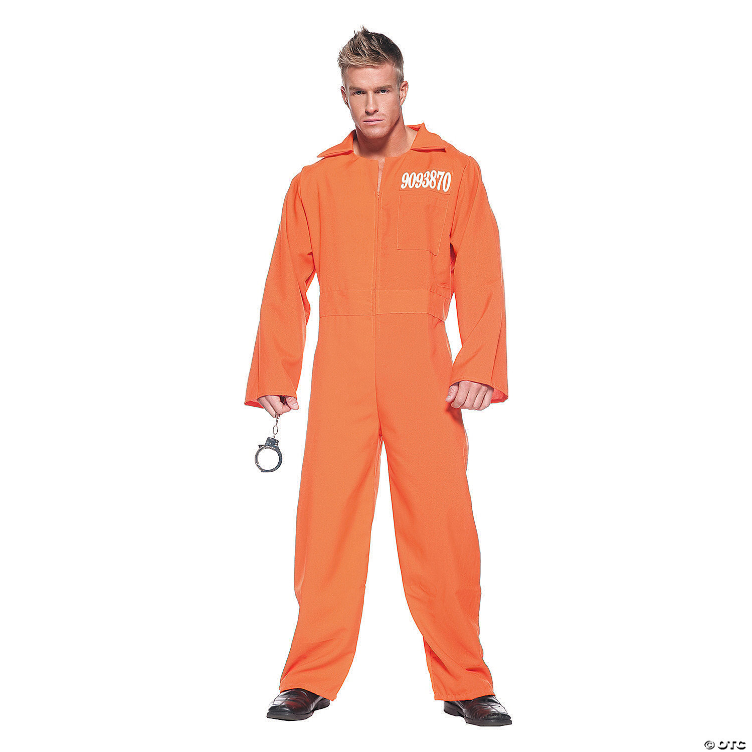 Men's Orange Prison Jumpsuit Costume | Oriental Trading