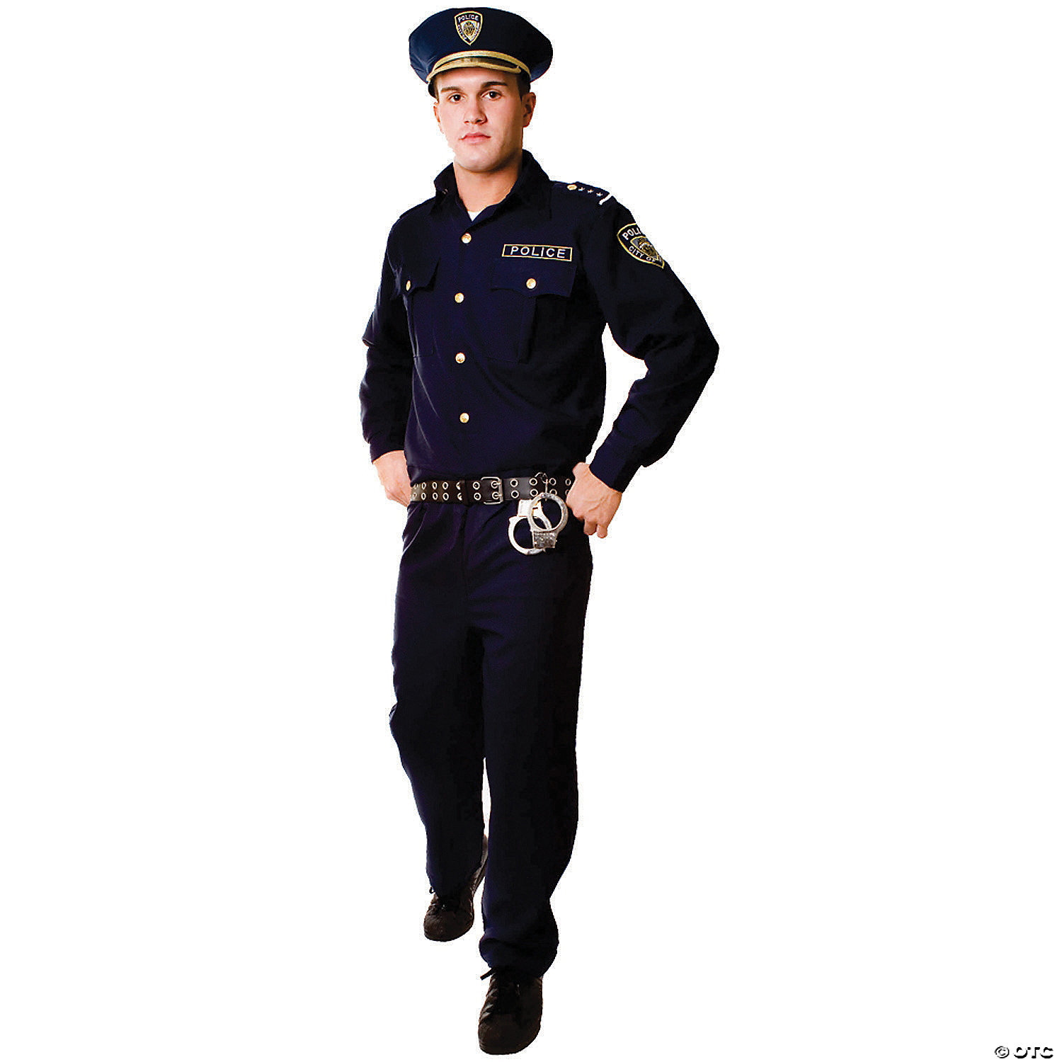 Adult Police Officer Costume - Deluxe