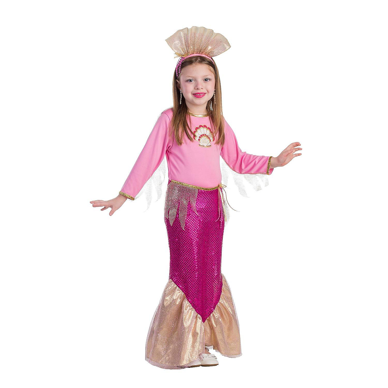 Children Mermaid Dress Costume main image 1