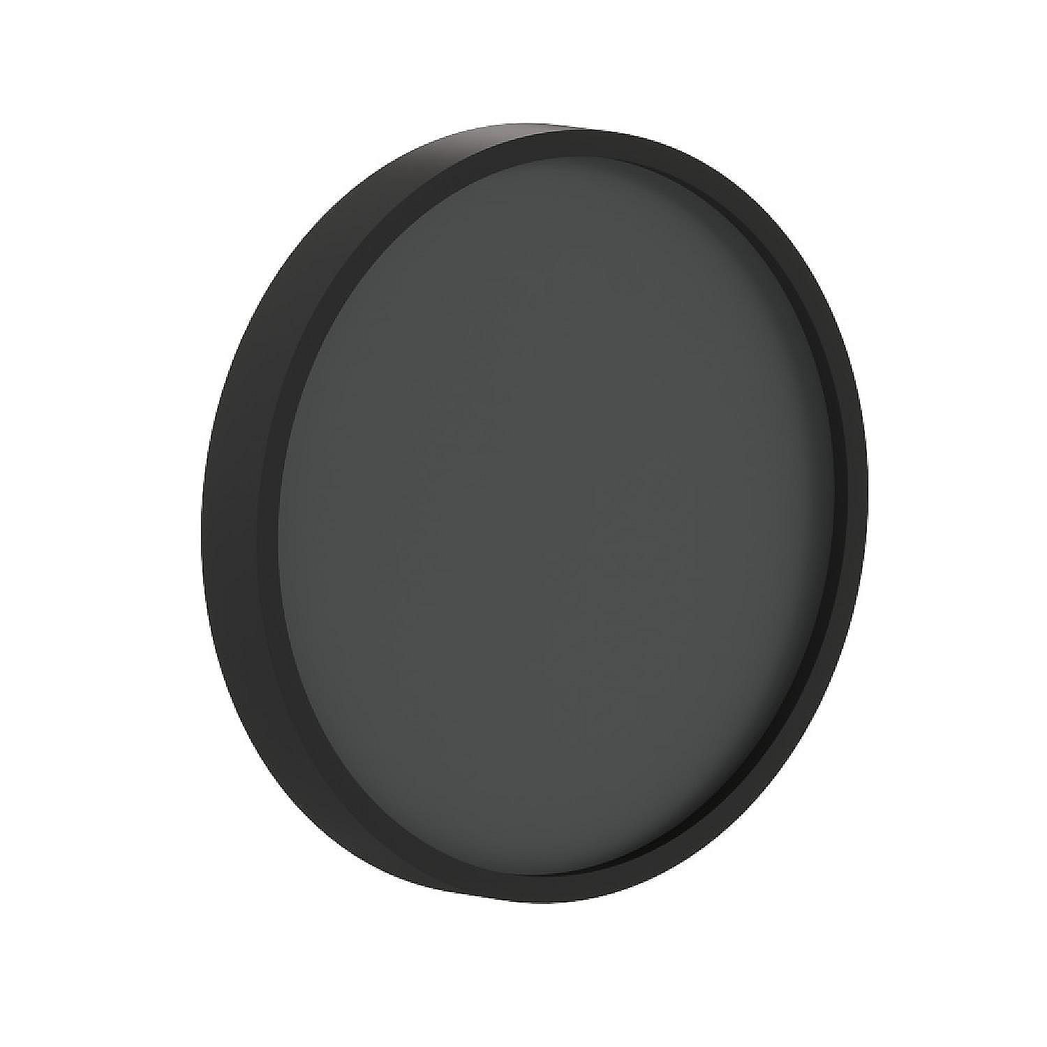 Merrick Lane Mulberry WallMounted Round Chalkboards, Solid Wood Frame