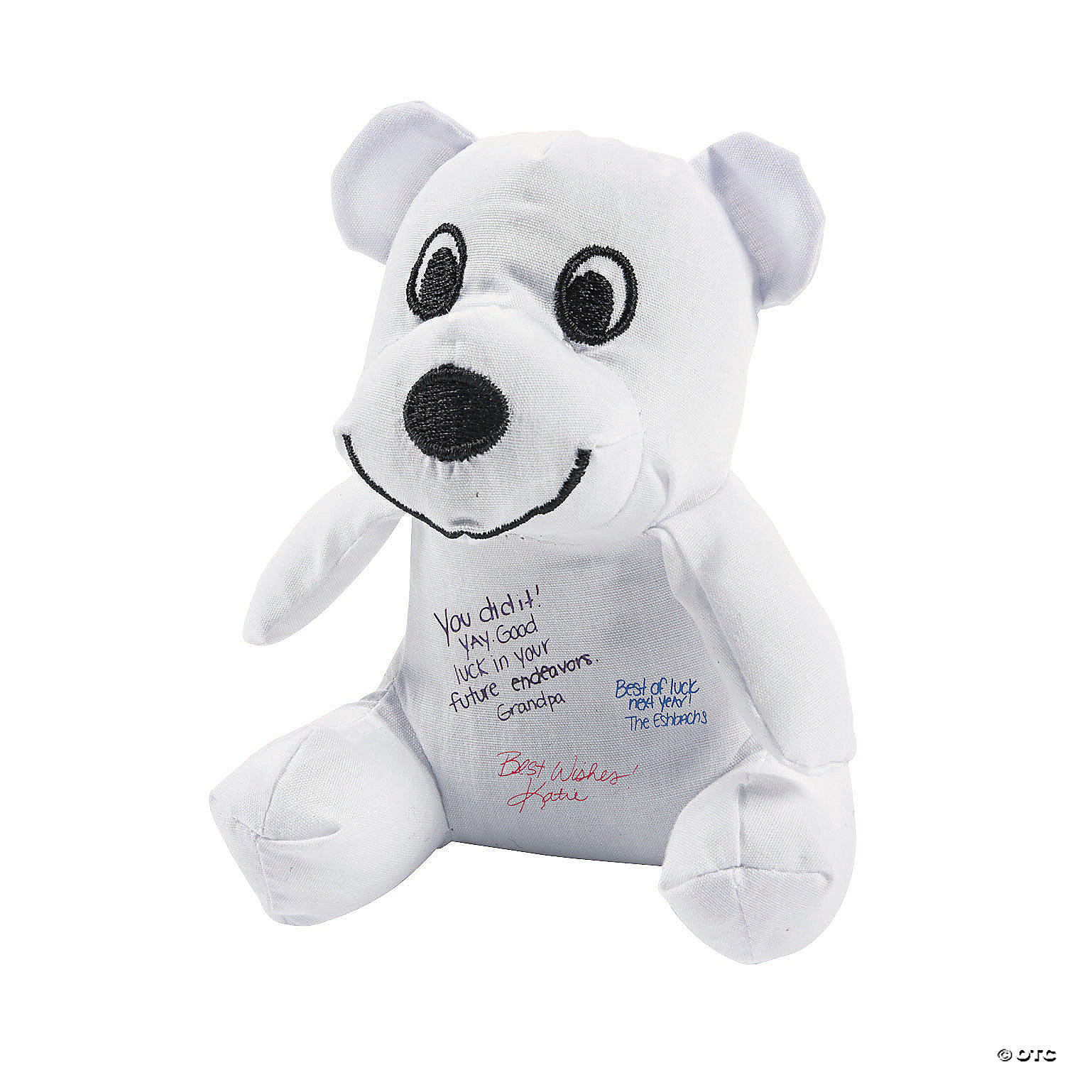 autograph teddy bear