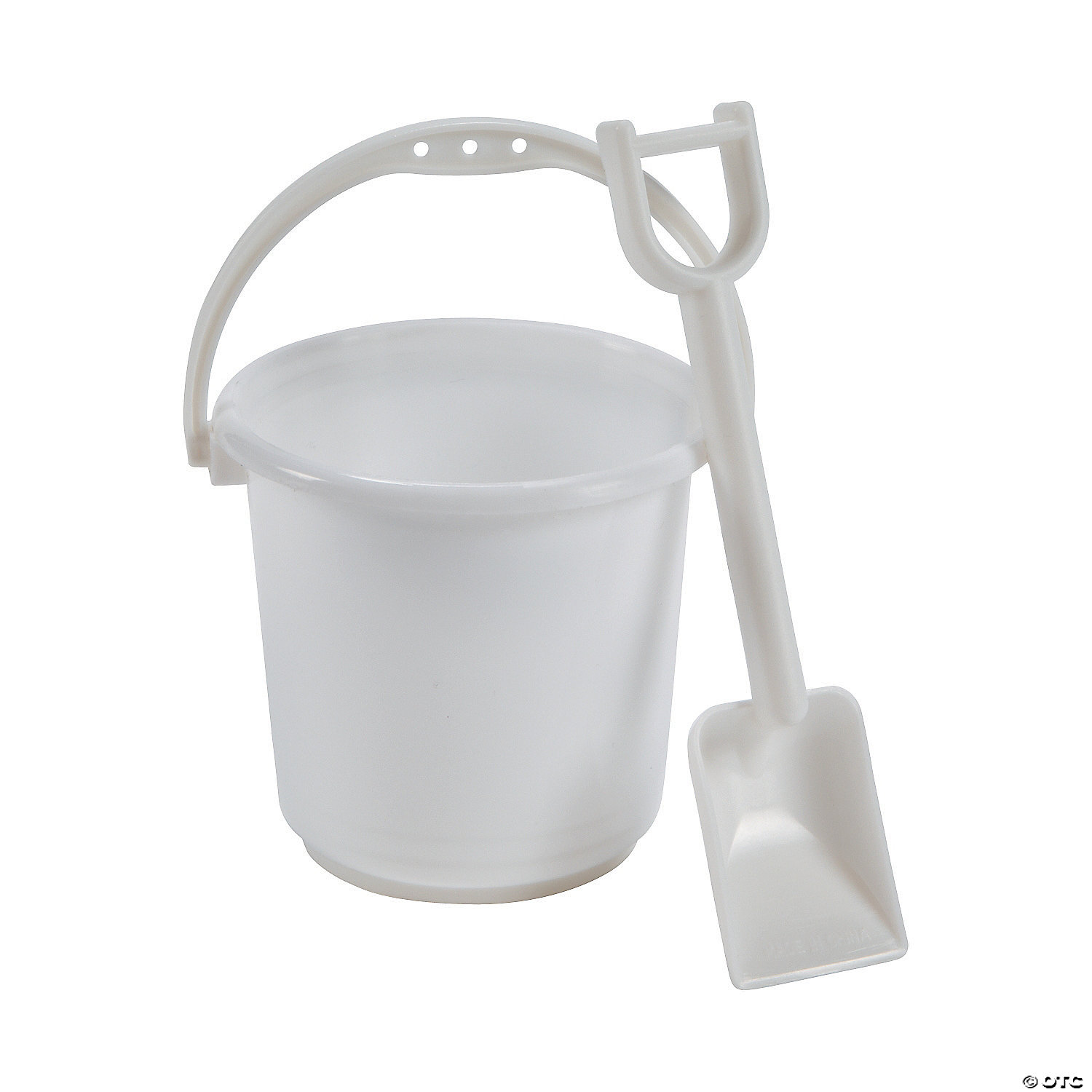 white sand bucket