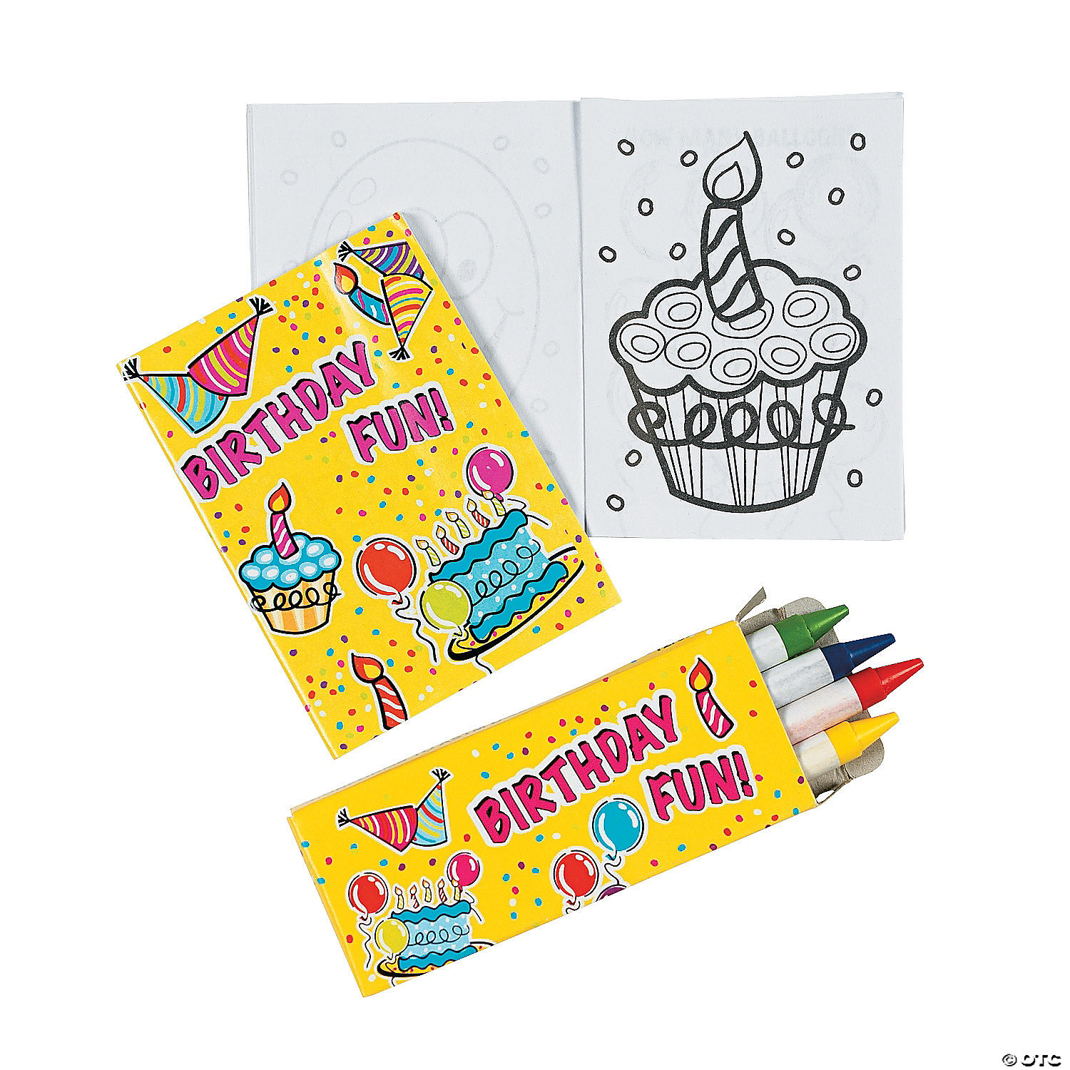 20 Mini A6 Colouring Books Party Bag Filler PTY by WF Graham 