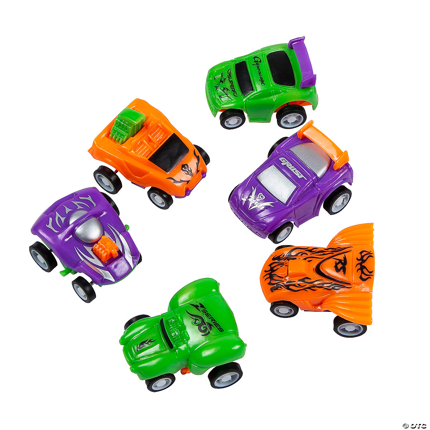 Pack of 24-2 Assorted Colors Racer Vehicles Amazing Gift idea! Toy Cubby Mini Pull Back and Let Go Fast Racing Car 