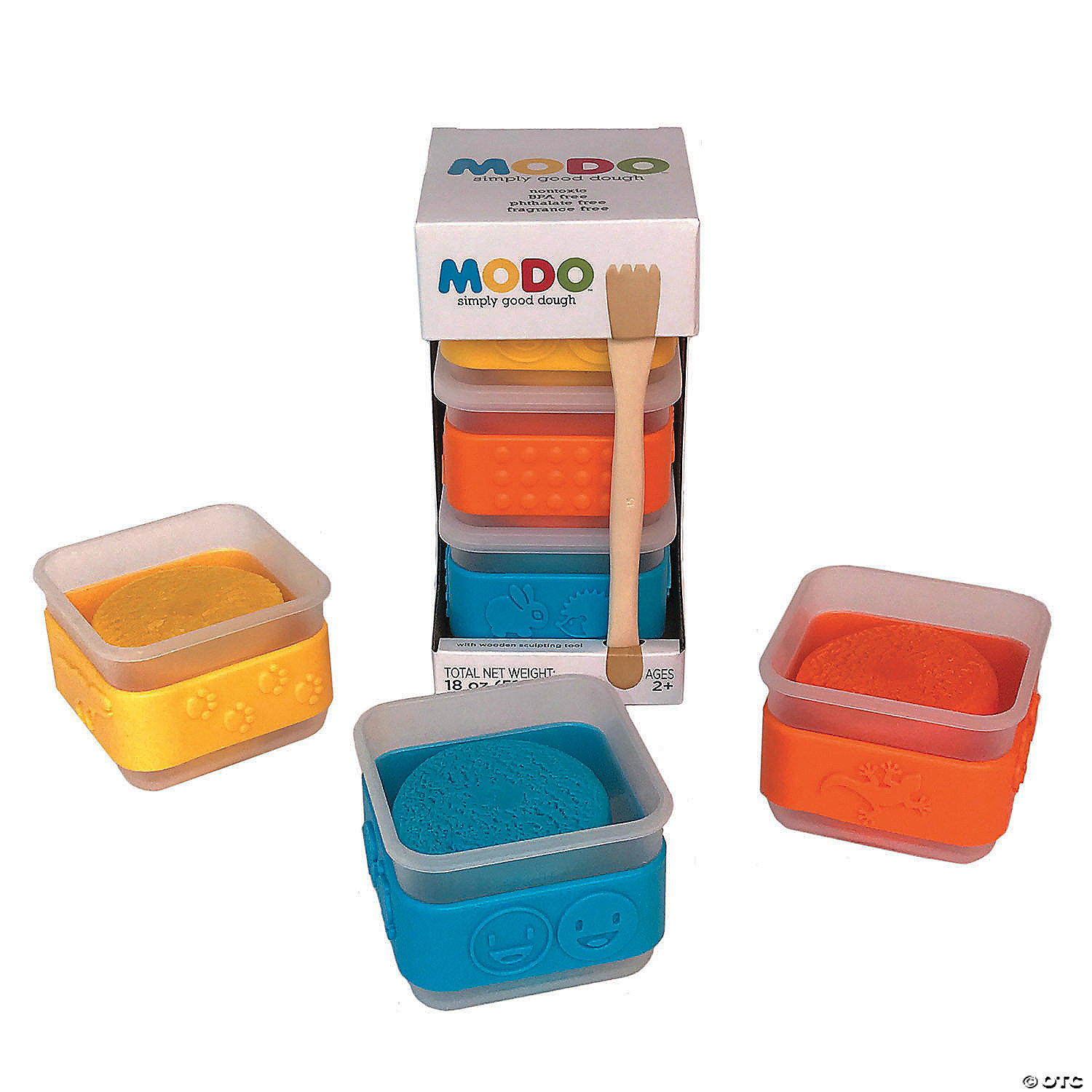 MoDo Dough: Yellow, Orange, Blue