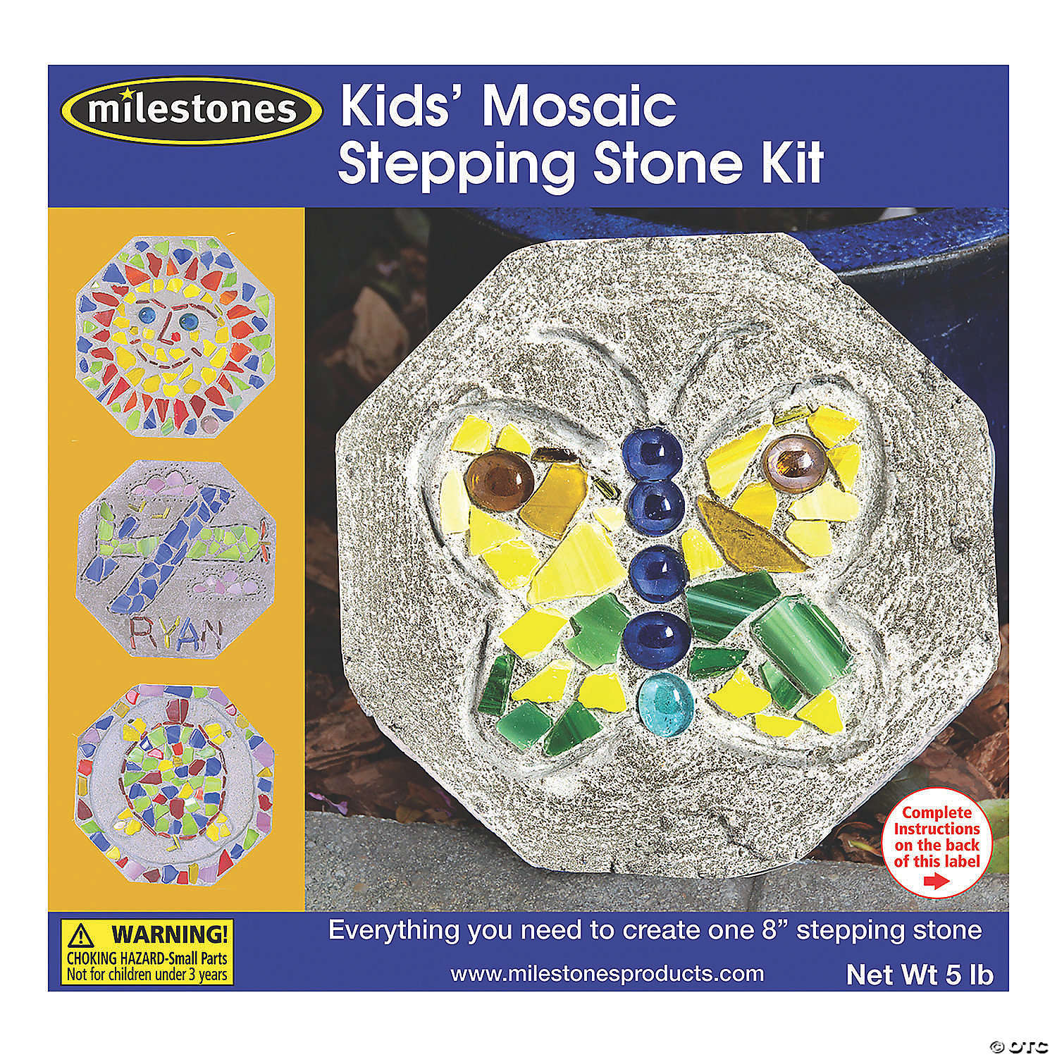 Mosaic Stepping Stone Kit-Kids