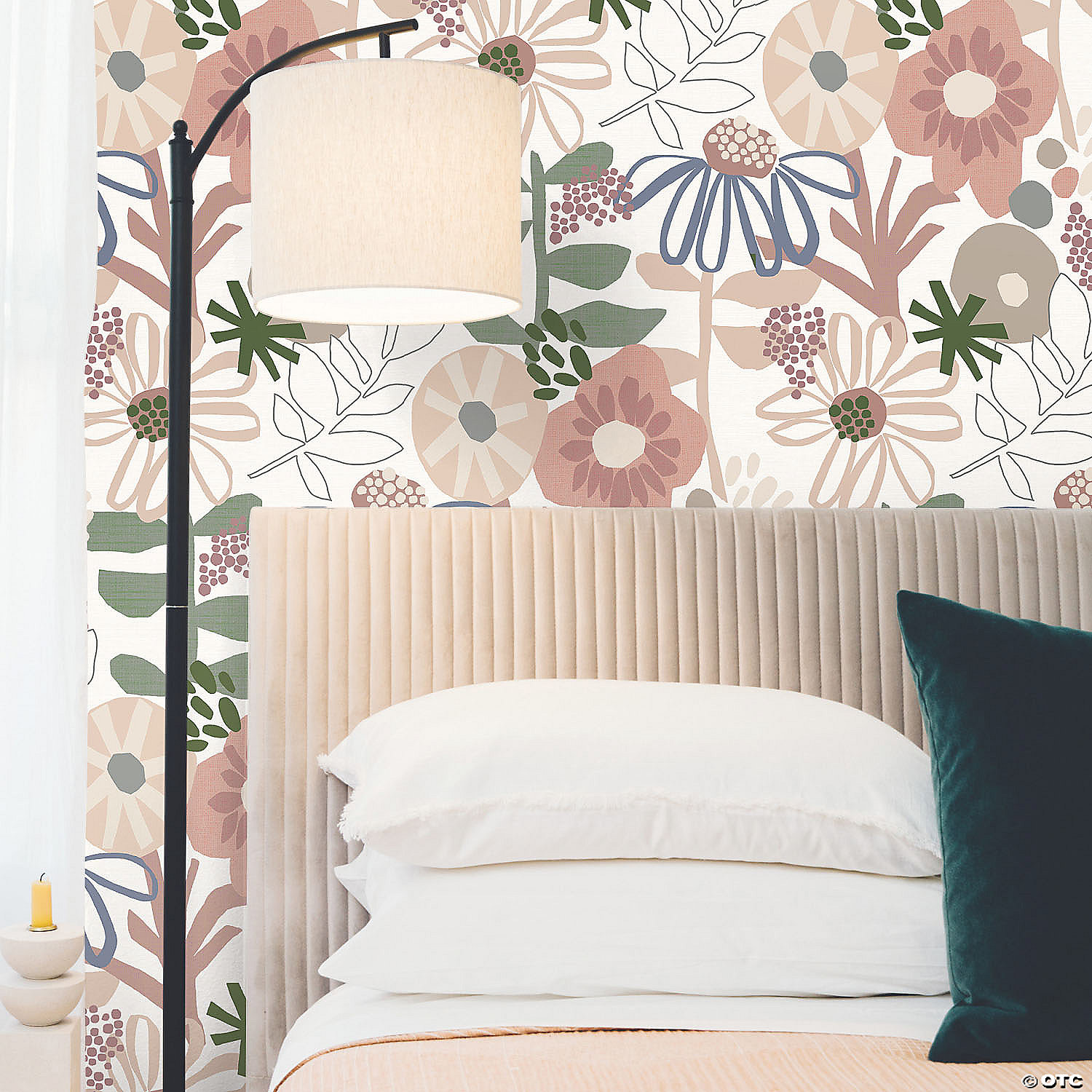 Mr. Kate Desert Floral Peel & Stick Wallpaper | Oriental Trading