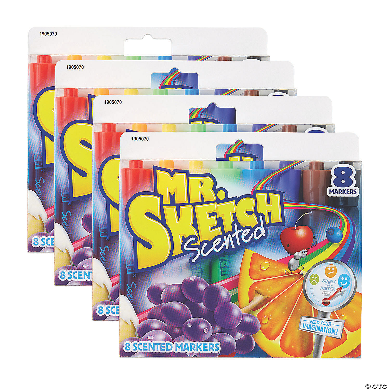 Mr. Sketch Watercolor Markers, Scented Assorted Colors, Set Of 12