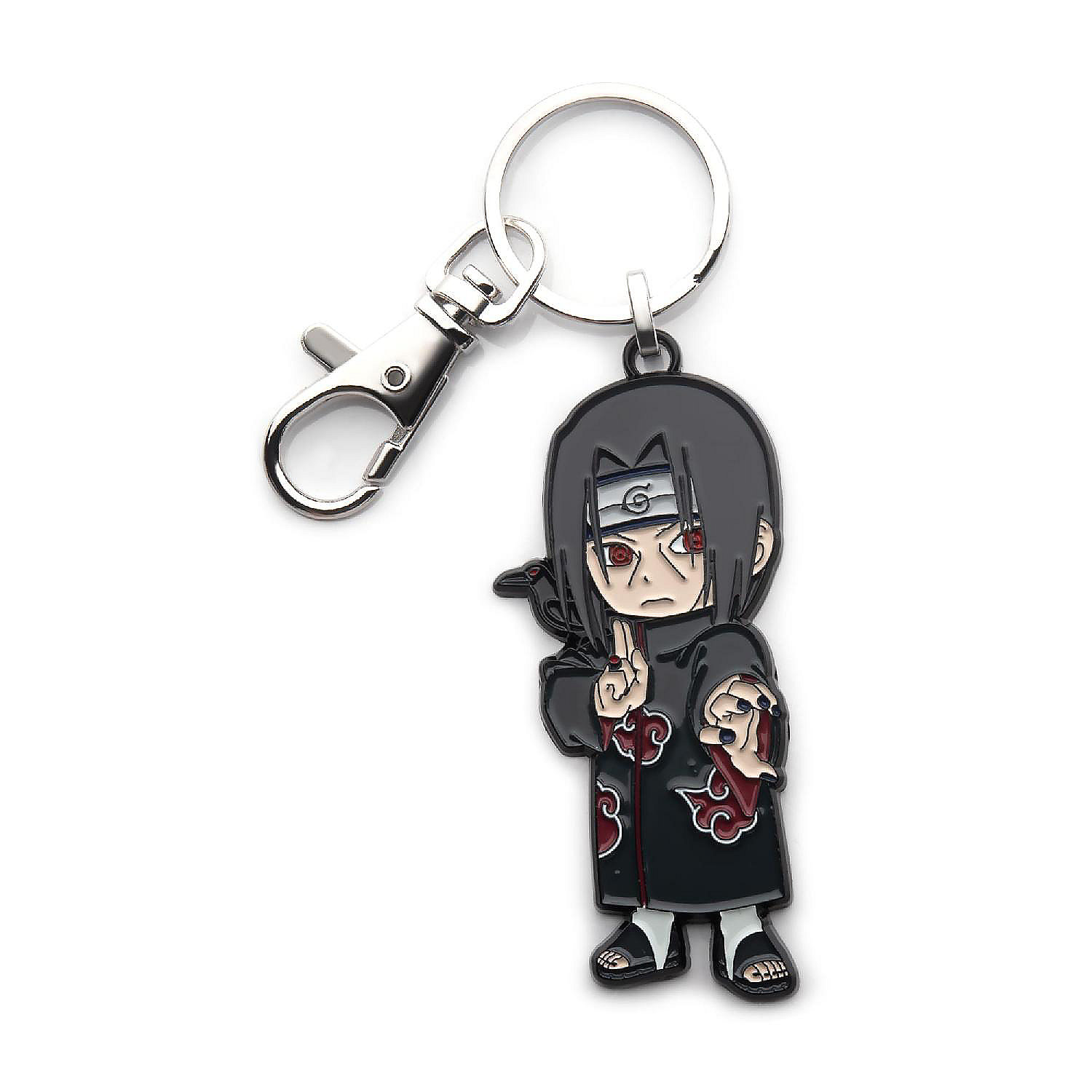 Naruto Shippuden Itachi Uchicha Enamel Pendant Keychain | Oriental Trading
