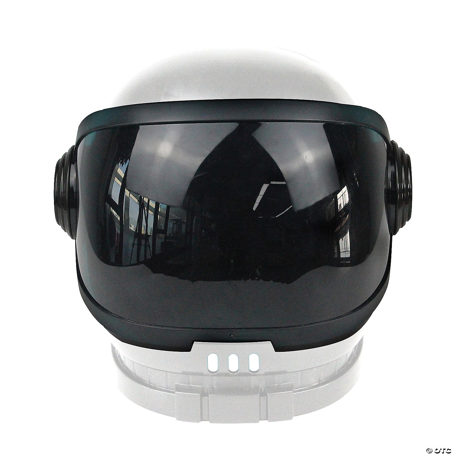 NASA White Plastic Astronaut Space Helmet with Moveable Visor
