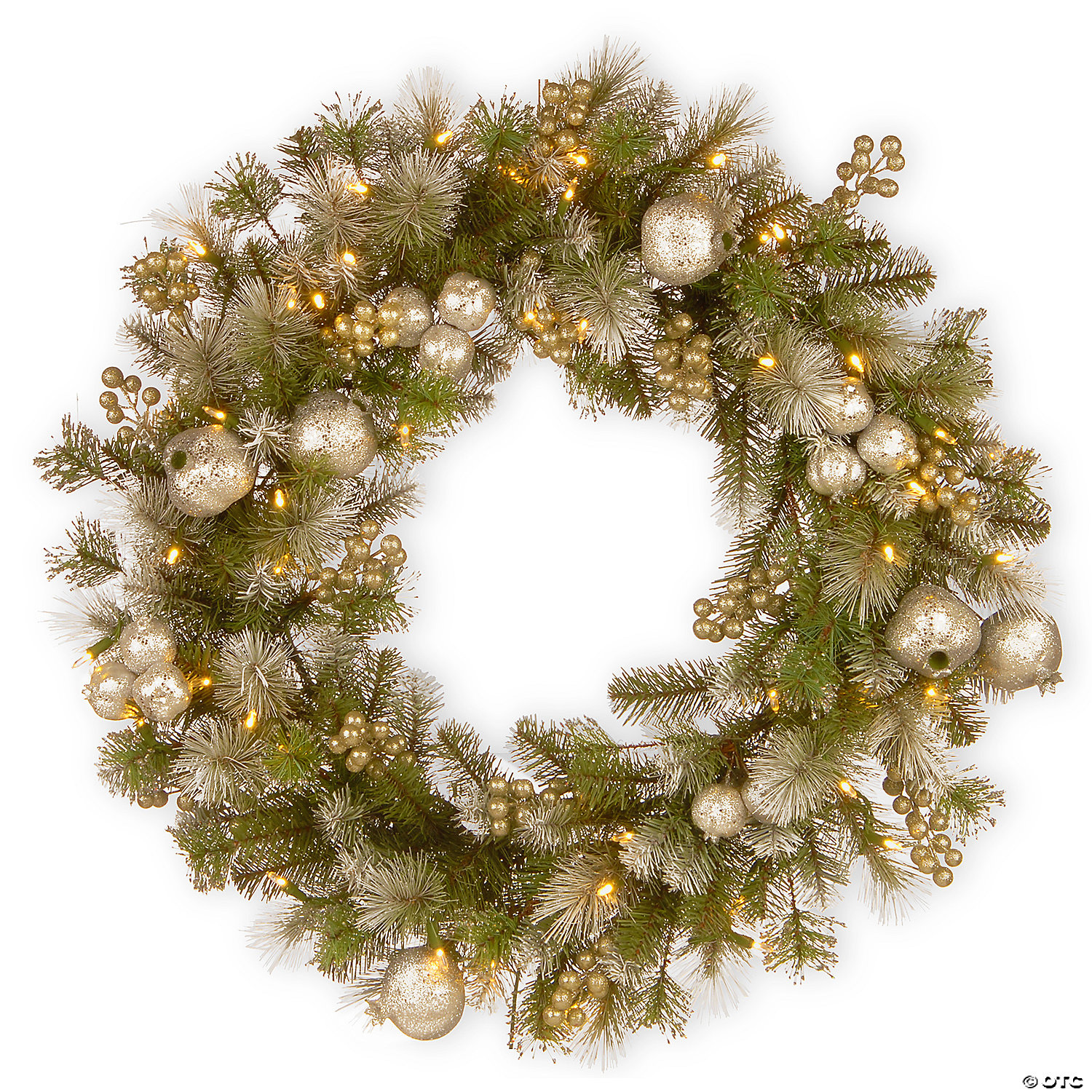 large battery operated outdoor wreath