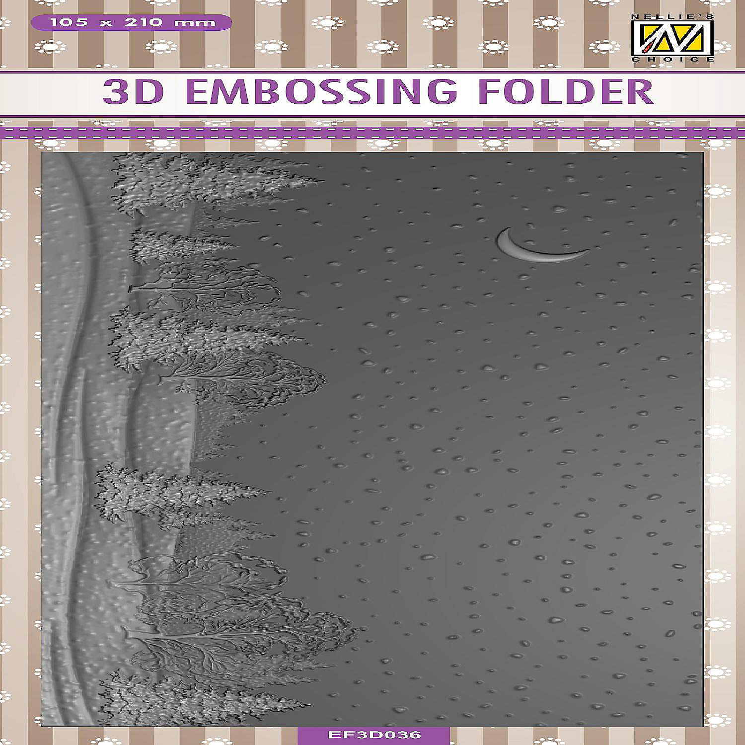 3D Embossing Folders Waterfall 