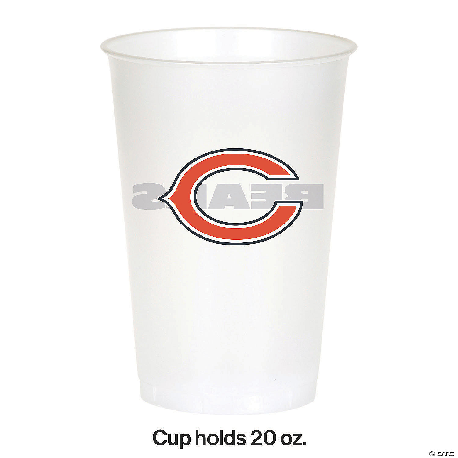 Nfl Chicago Bears Plastic Cups - 24 Ct.