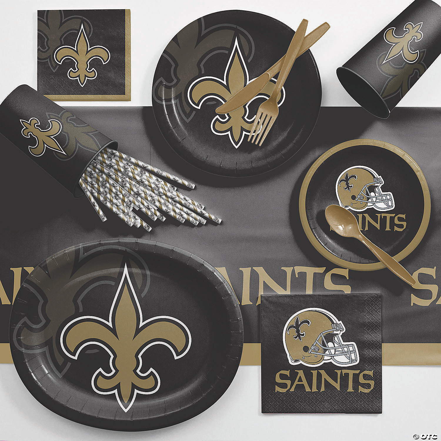 48 ct Creative Converting New Orleans Saints Napkins 