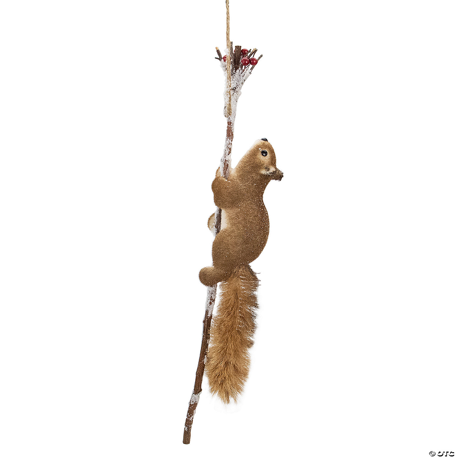 Climbing squirrel tree decor