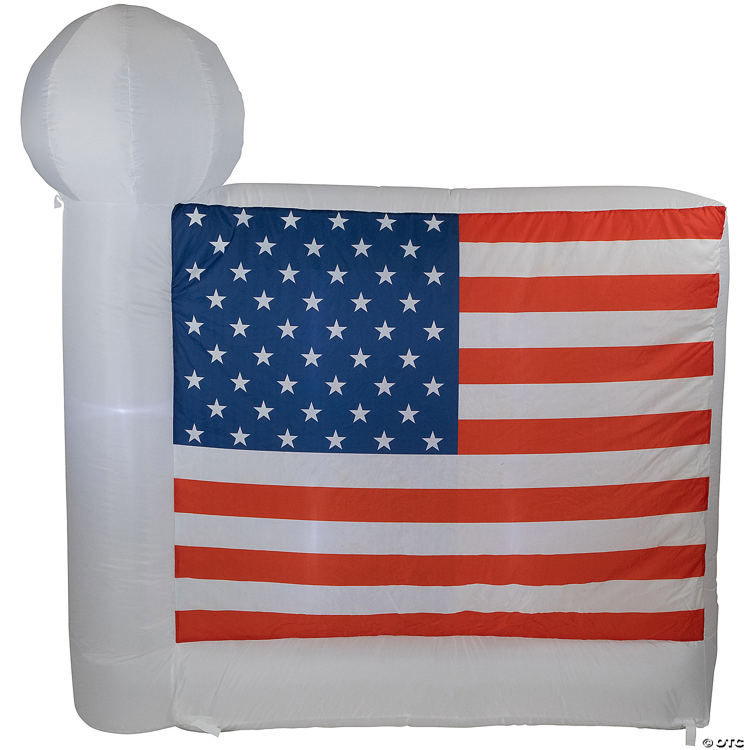 Northlight 6 Inflatable Lighted Fourth Of July American Flag Yard Art Decoration Oriental Trading