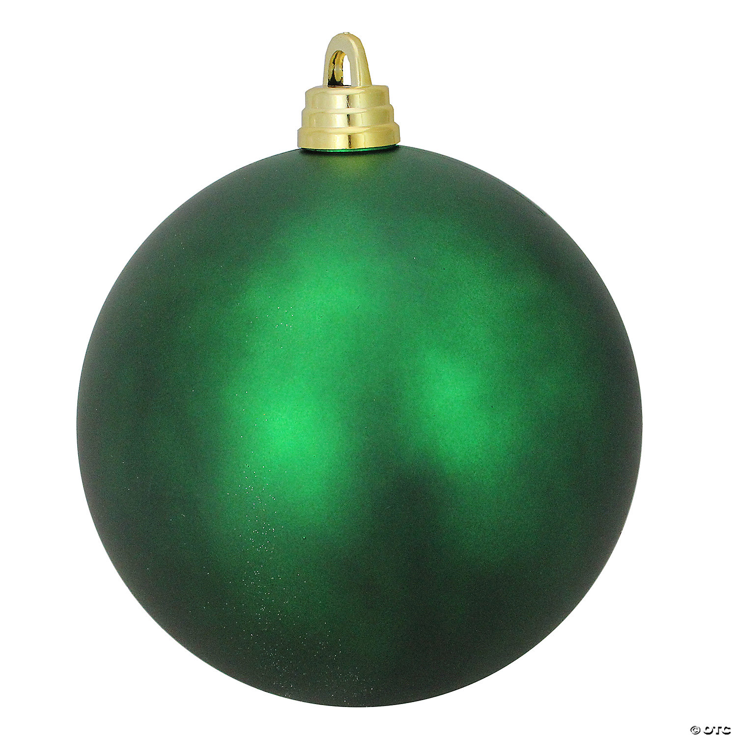 Northlight Matte Xmas Green Shatterproof Commercial Christmas Ball Ornament  12