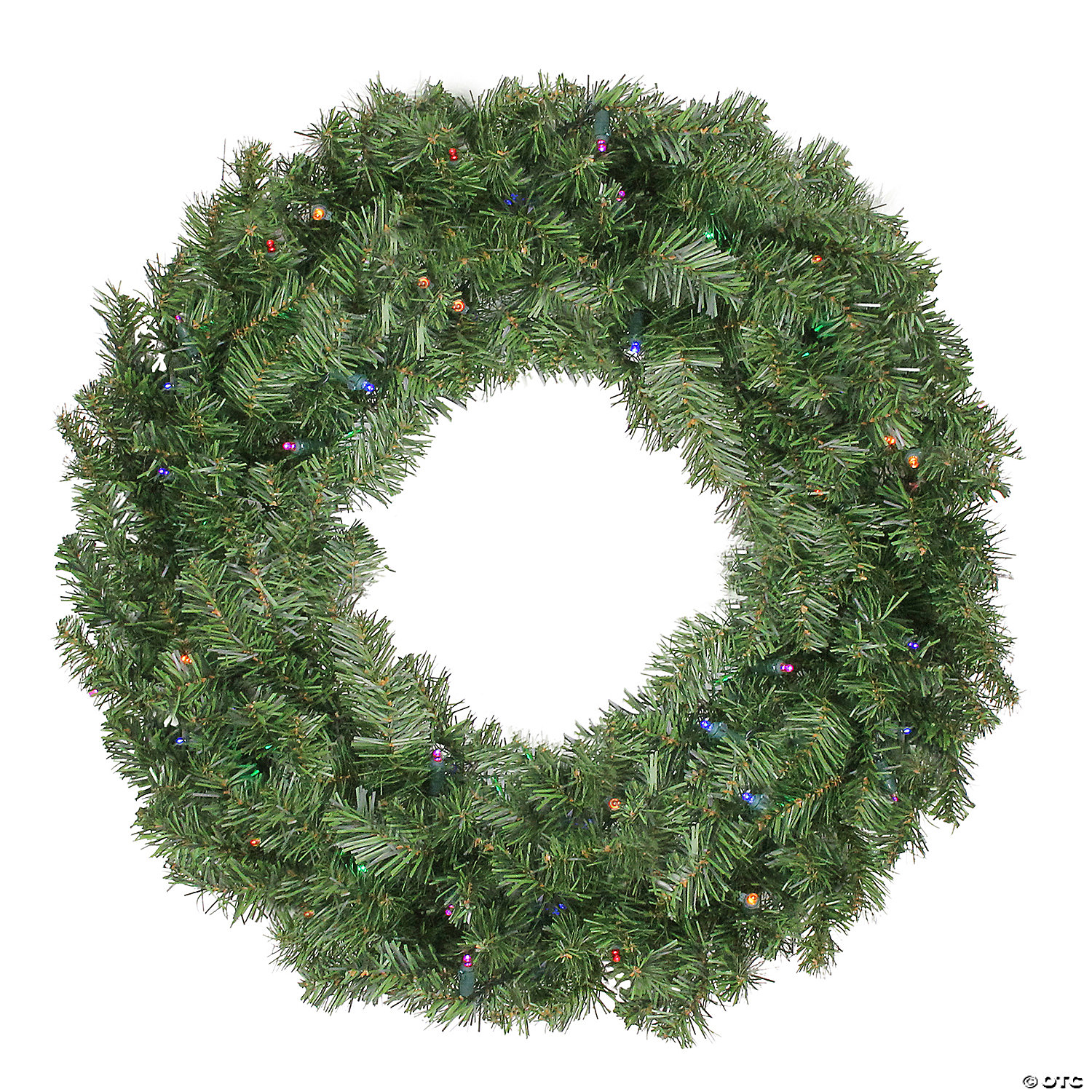 how to attach battery operated lights to a wreath