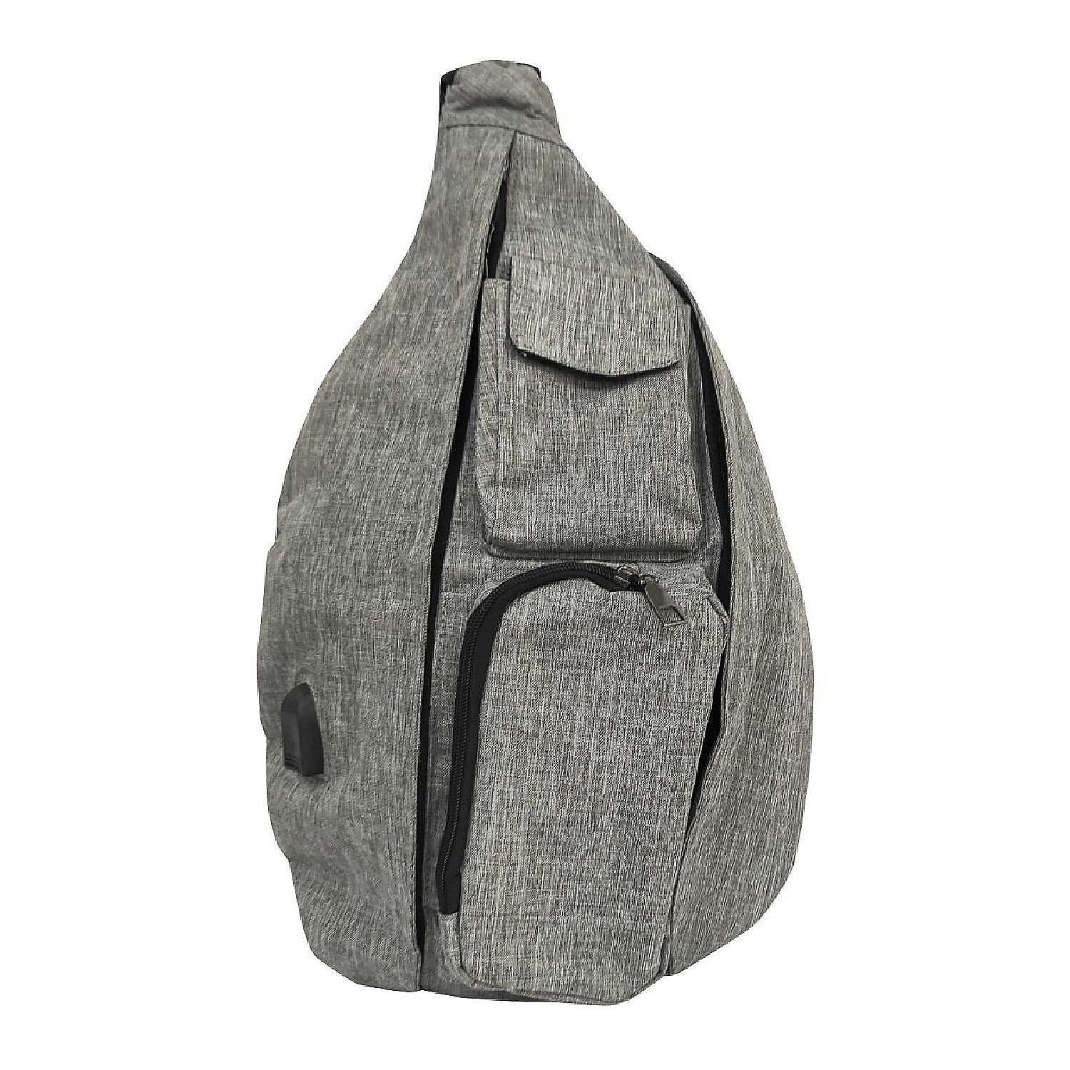 NuPouch Soho Gray Anti-Theft Rucksack | Oriental Trading