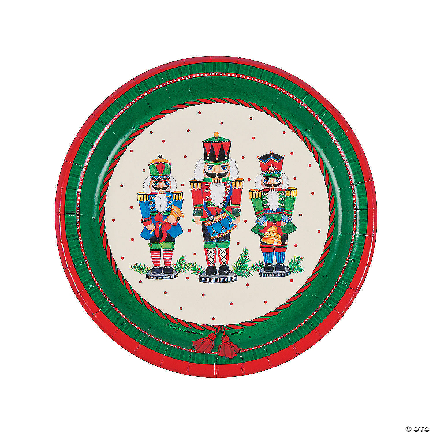 nutcracker paper plates