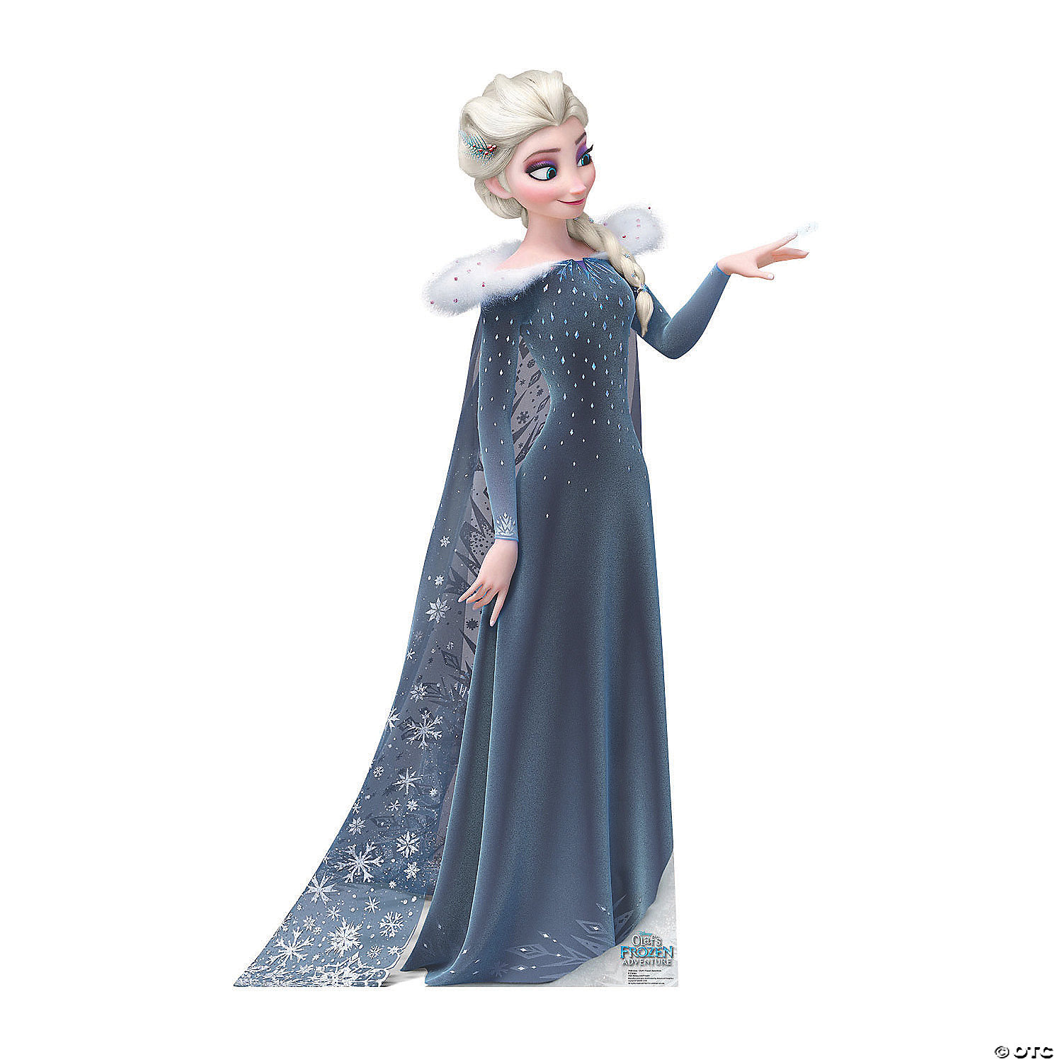Frozen Adventure™ Elsa Life-Size Stand-Up Oriental Trading