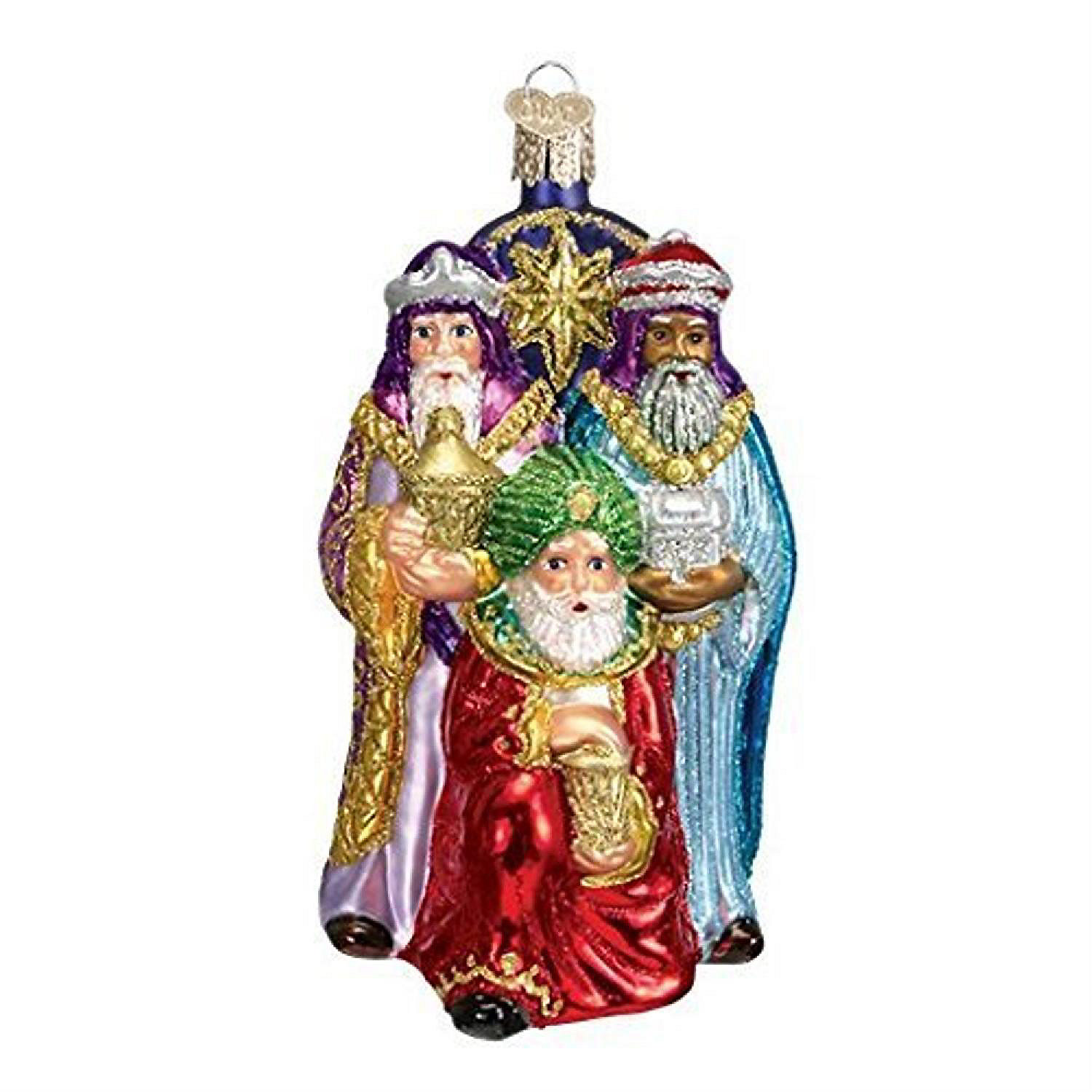 Old World Christmas Three Wise Men Glass Blown Ornament Oriental Trading