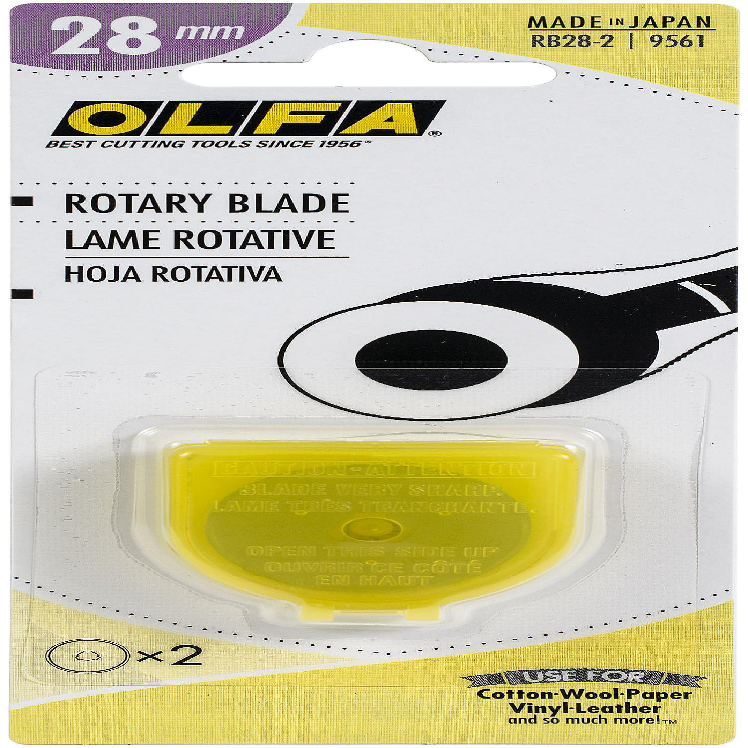 OLFA Rotary Blade 28mm 2/Pkg Oriental Trading