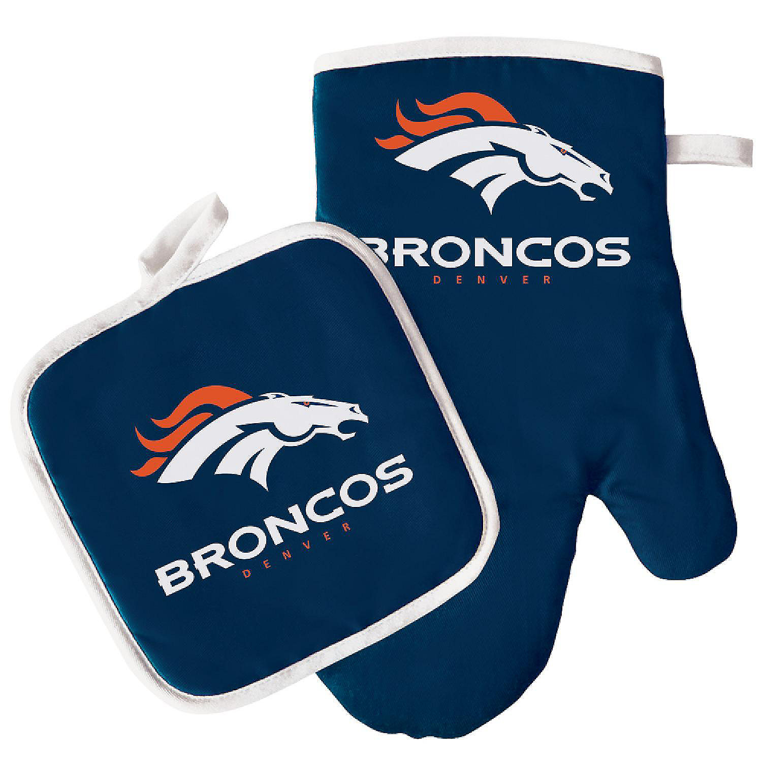 Oven Mitt & Potholder Denver Broncos Oriental Trading