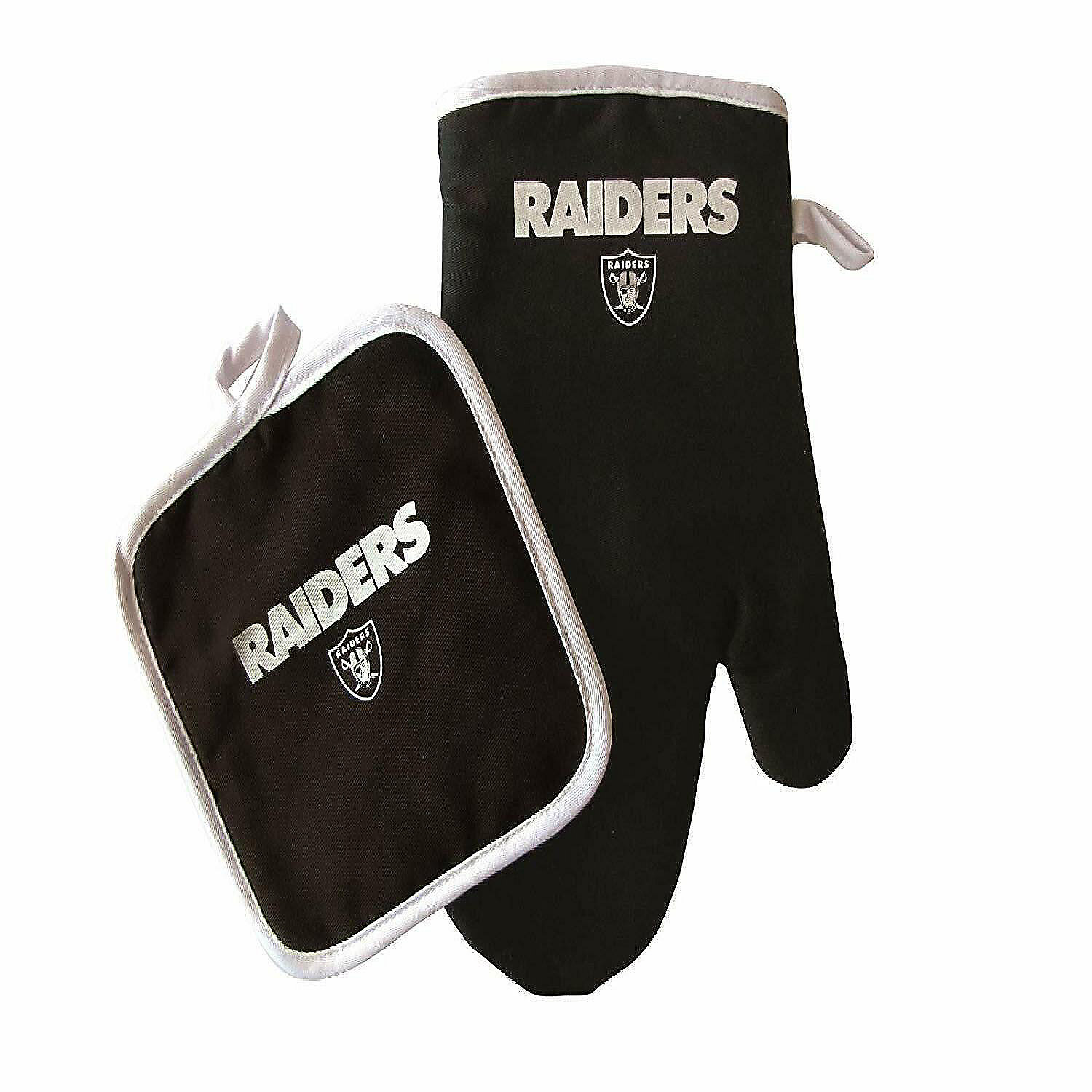 Oven Mitt & Potholder Raiders Oriental Trading