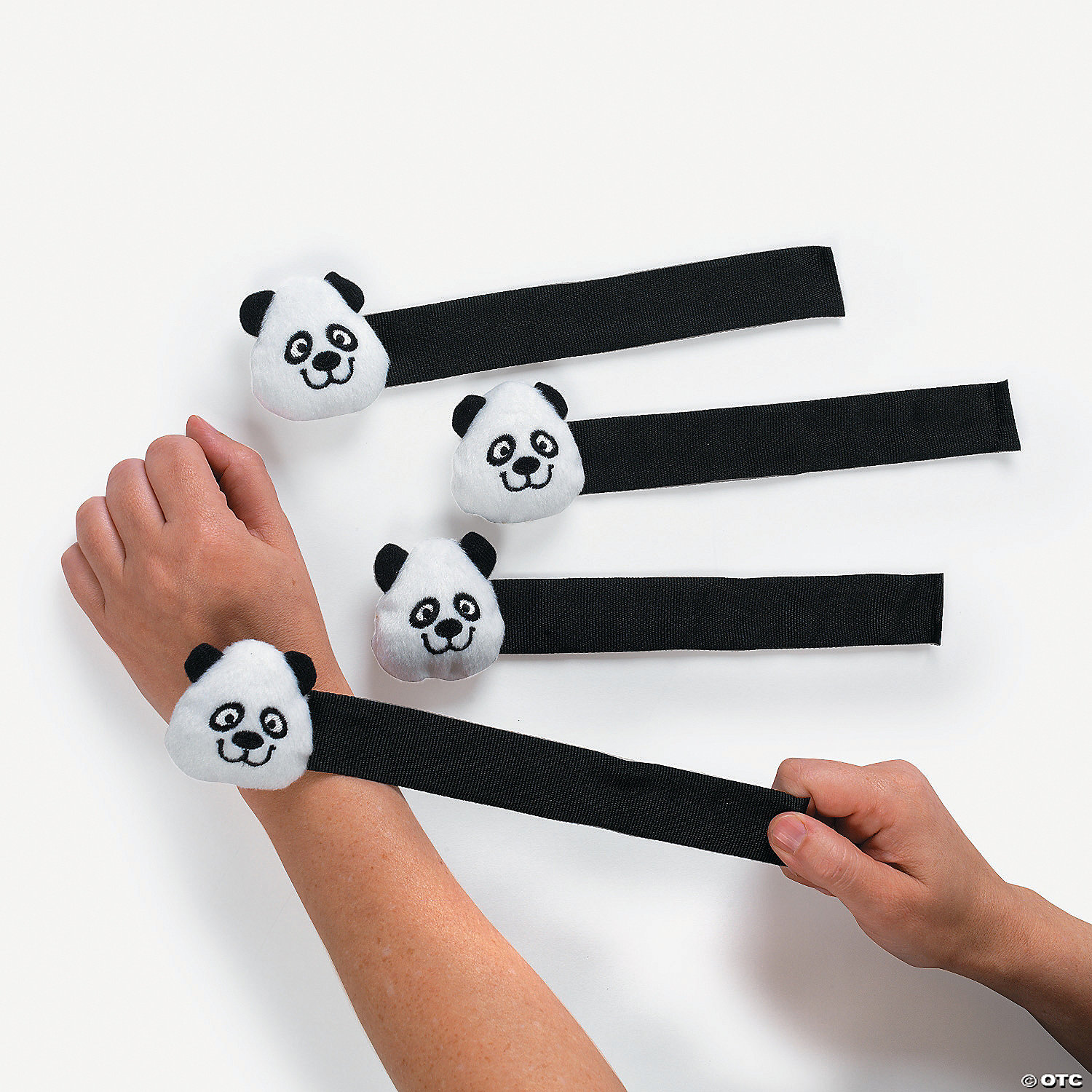 panda slap bracelet
