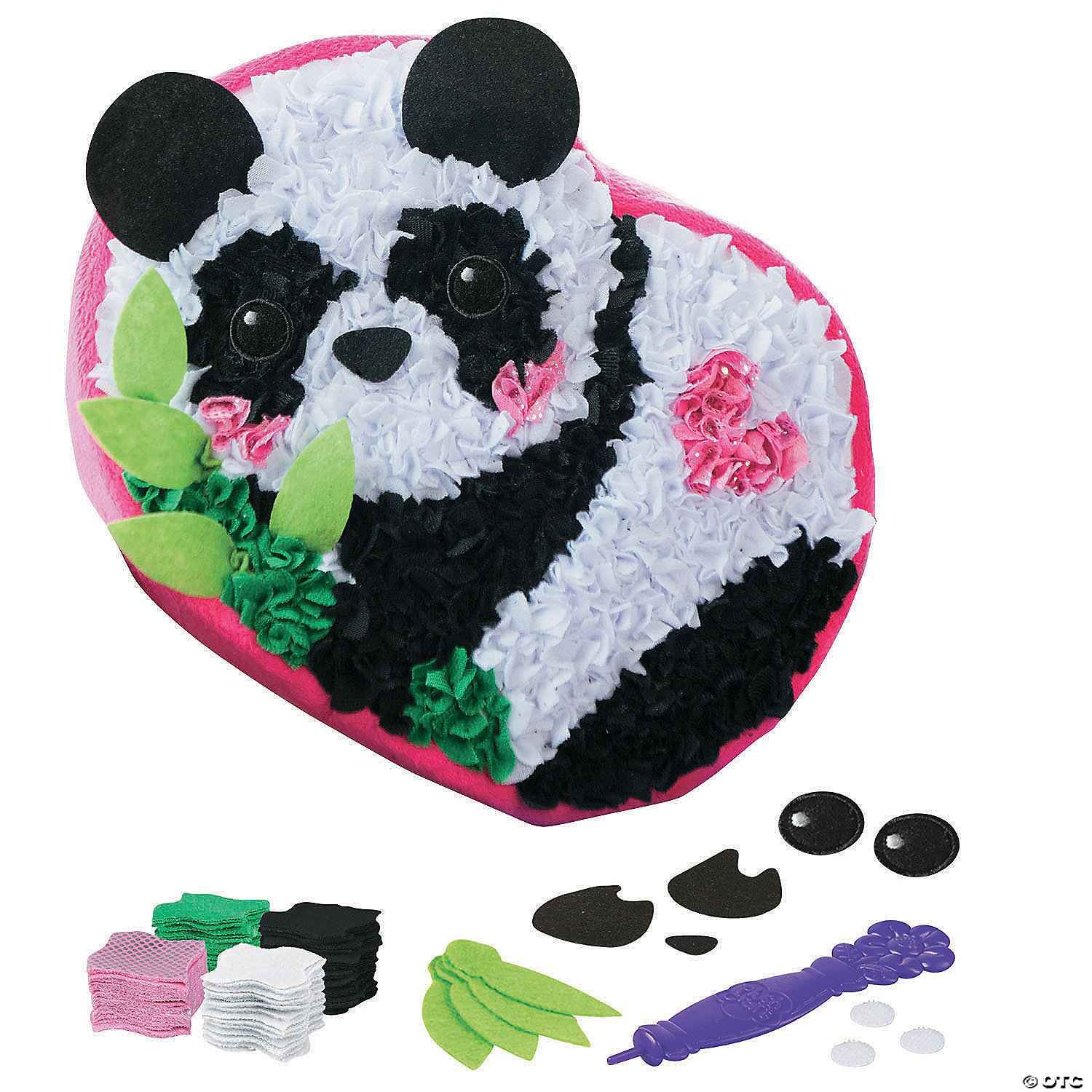 plush craft panda