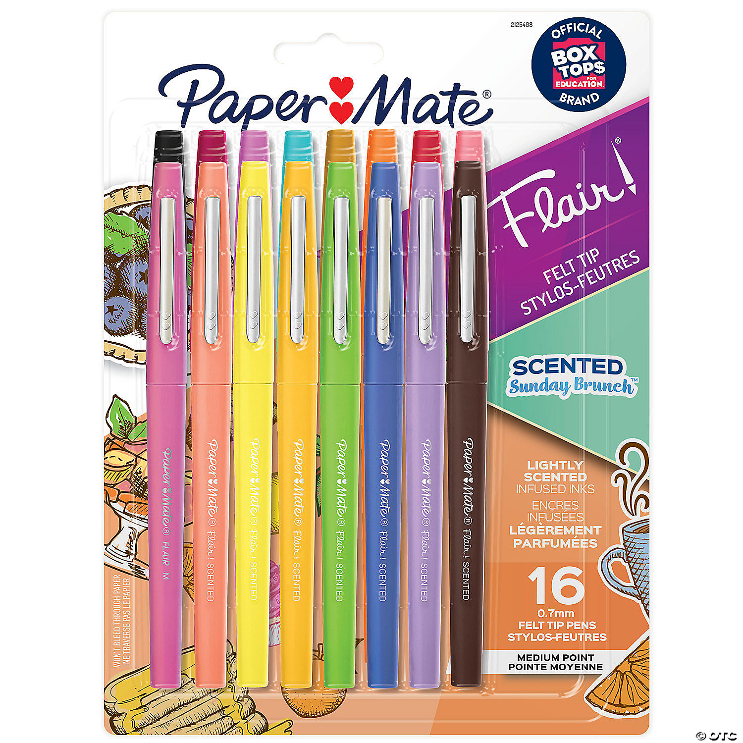 Paper Mate Flair Felt Tip Pens, Medium Point, Special Edition Tropical  Vacation, Pack of 12