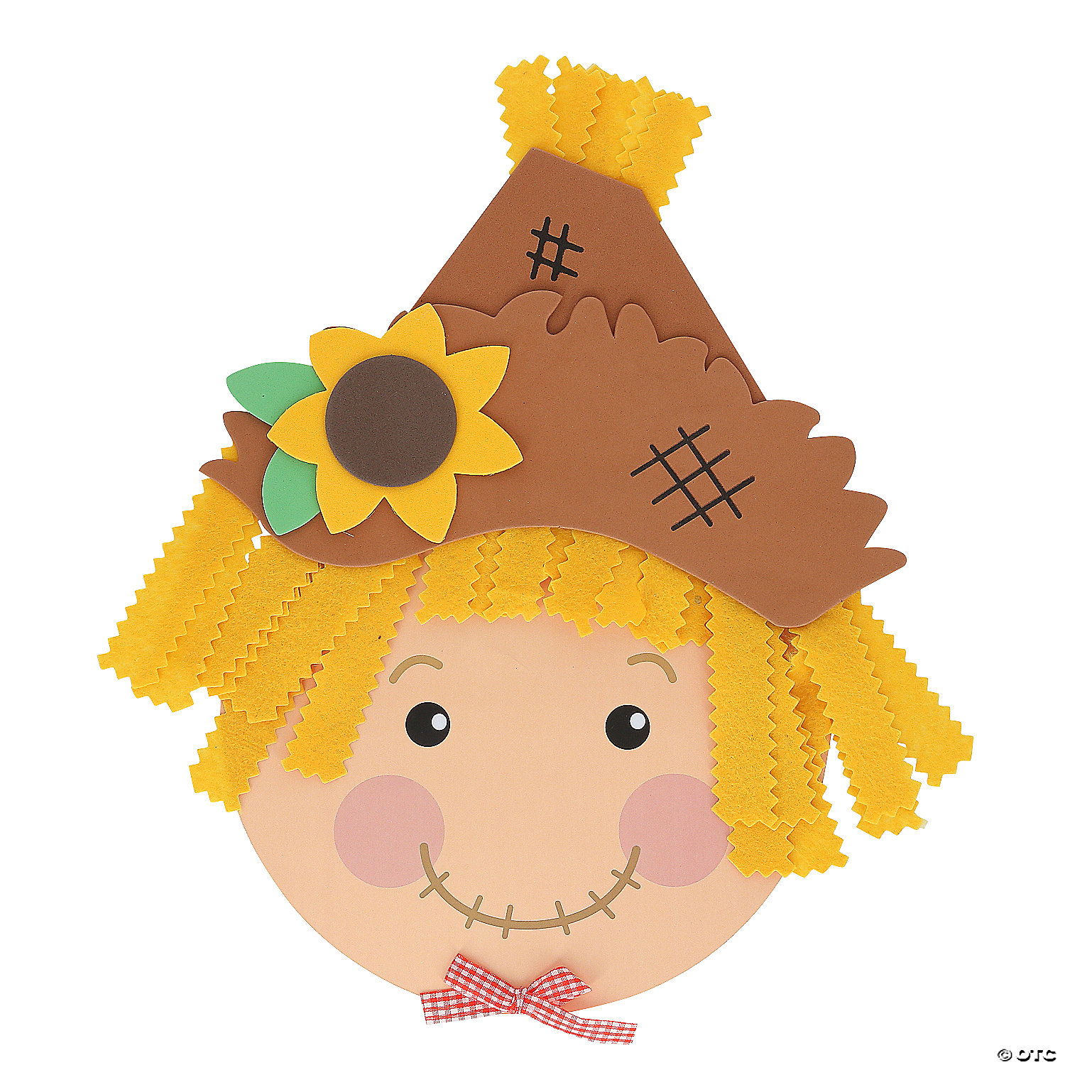 Paper Plate Scarecrow Craft Kit