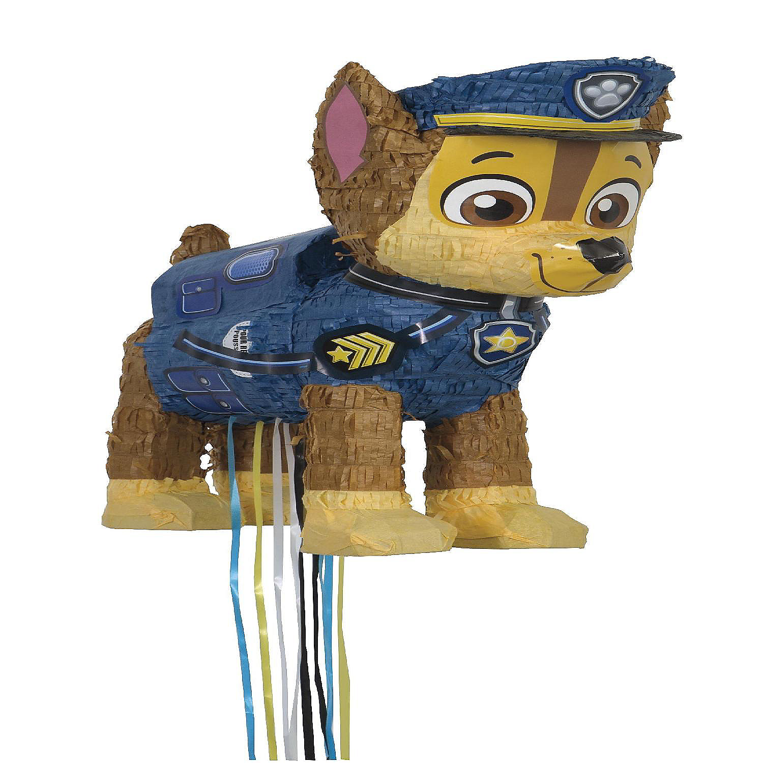 Paw Patrol Chase 3D Pull Pinata - 18.5