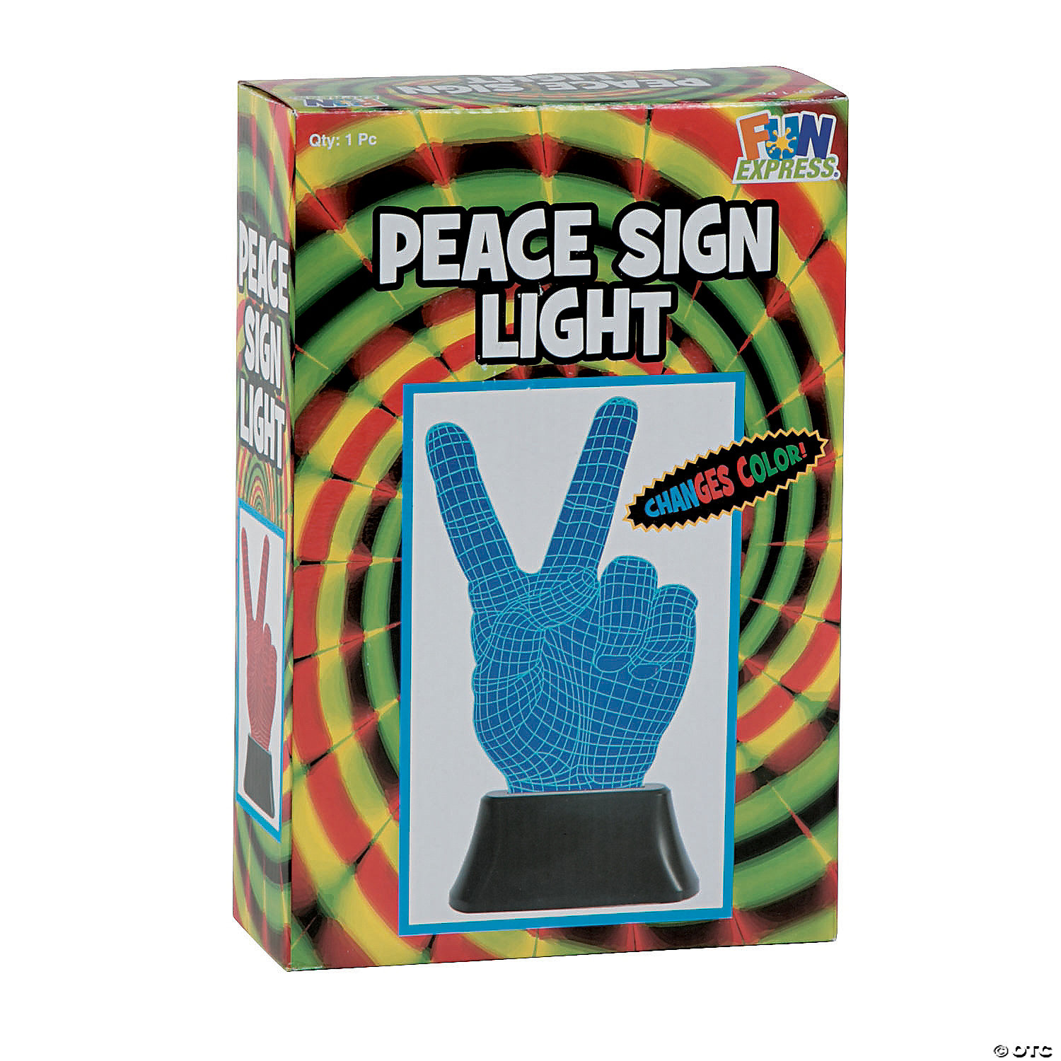 Peace Sign Illusion Light Fun Express