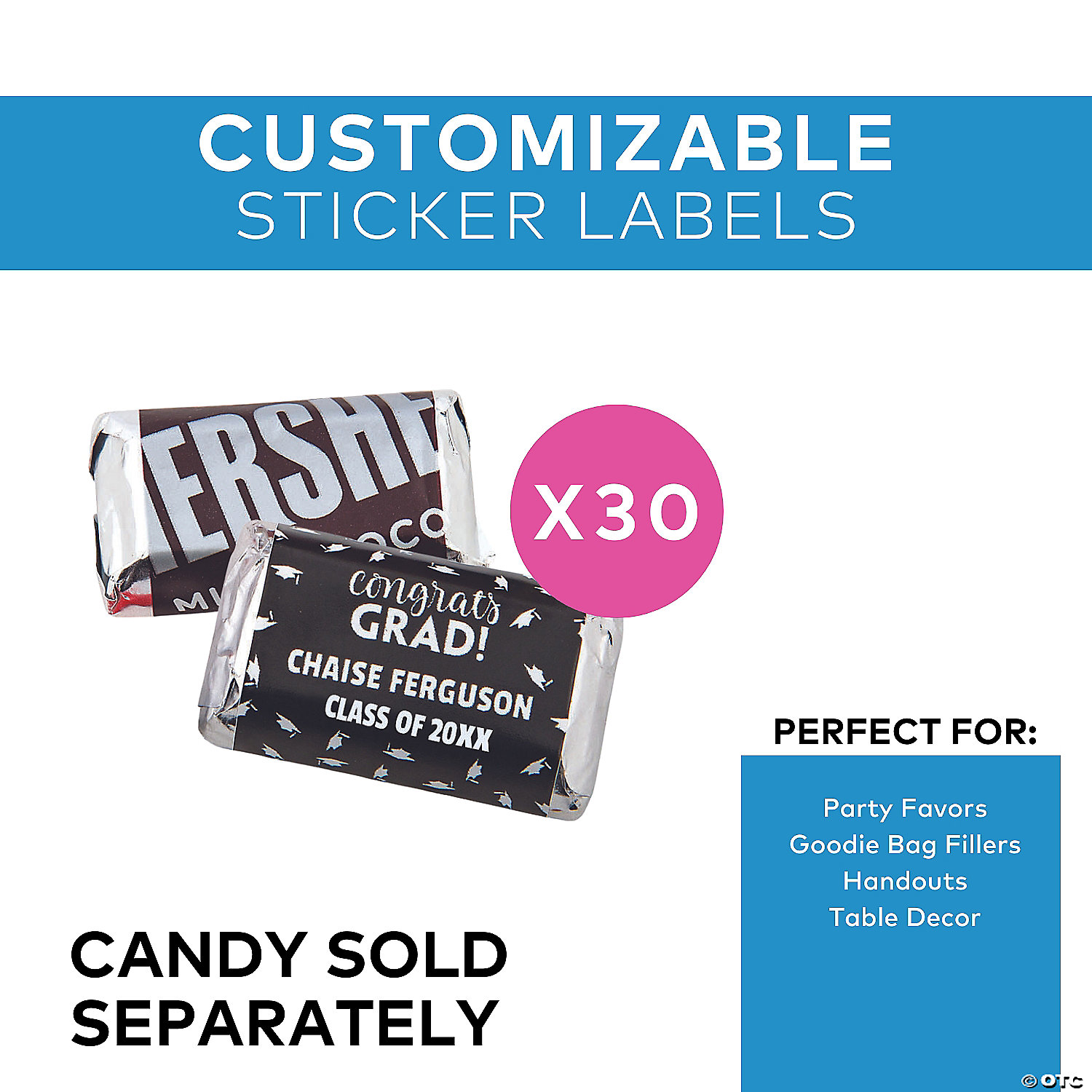 Personalized Graduation Candy