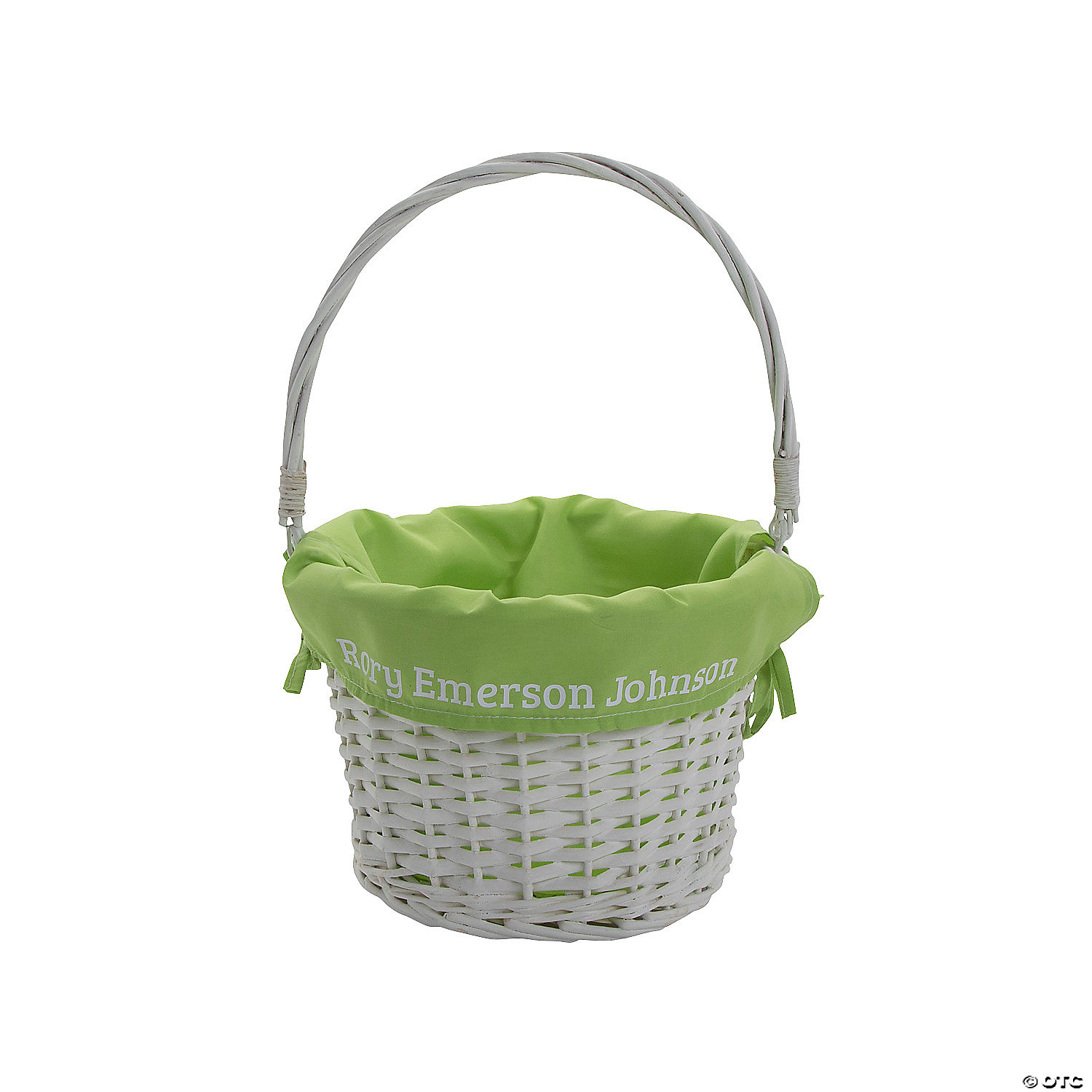 Personalized Green Easter Basket Fun Express