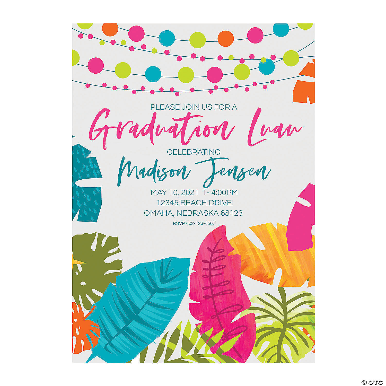 Graduation Personalized Invitations Police Officer Retirement
