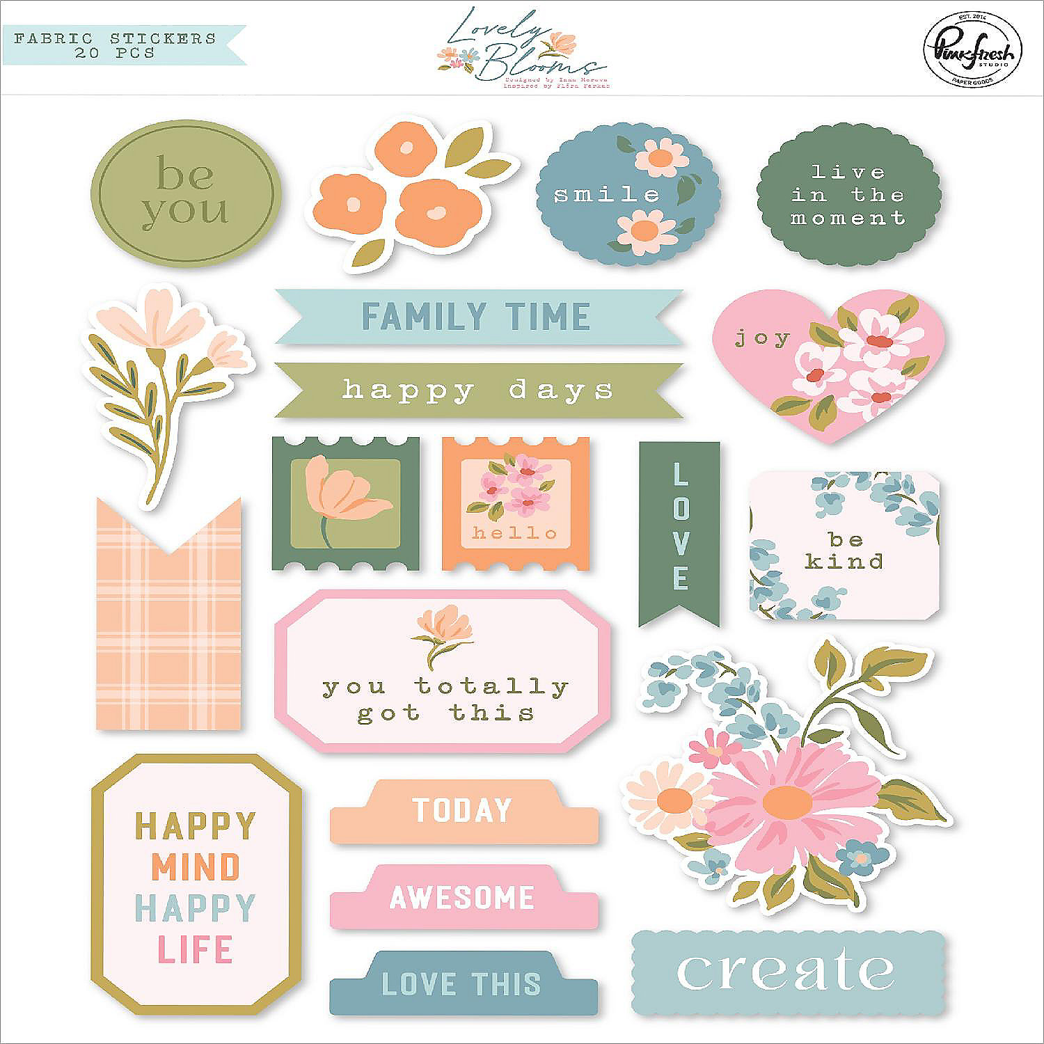 Decorative Stickers For Crafts Craft Planet Blooms & Butterflies ...