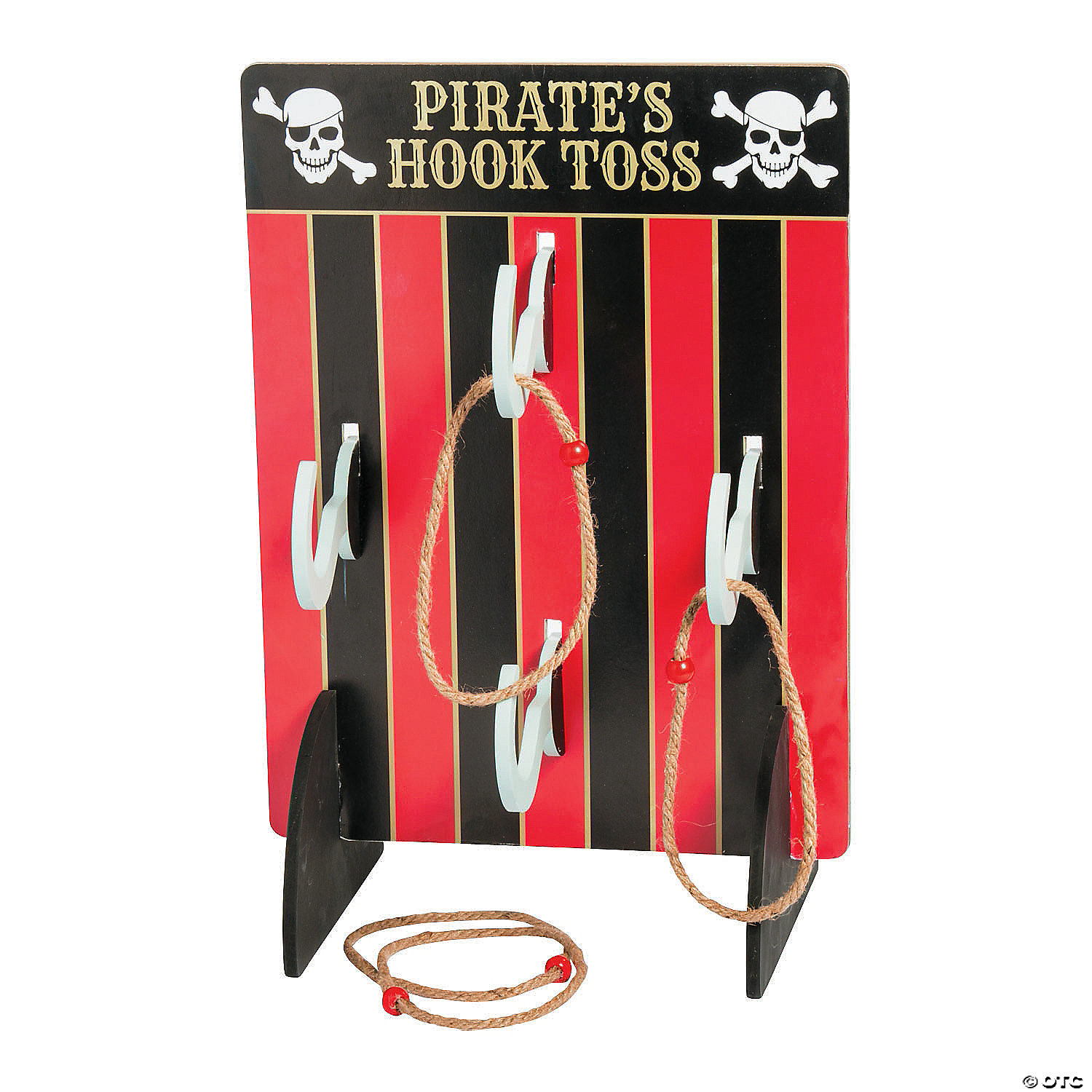 Pirate Hook Set (Bag of 12) by Bulk Toy Store