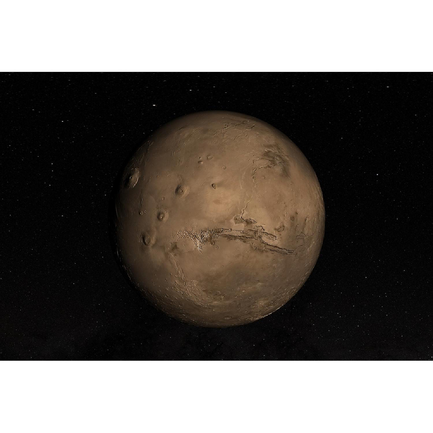 Mars Poster Print 17 x 11 Oriental Trading