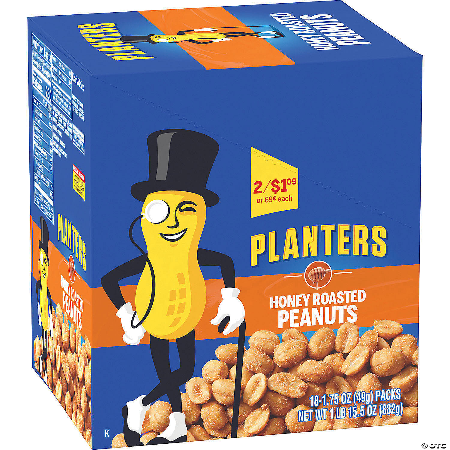  M&M's Peanut Candies (49g/1.7 oz.) per pack, 24-Count