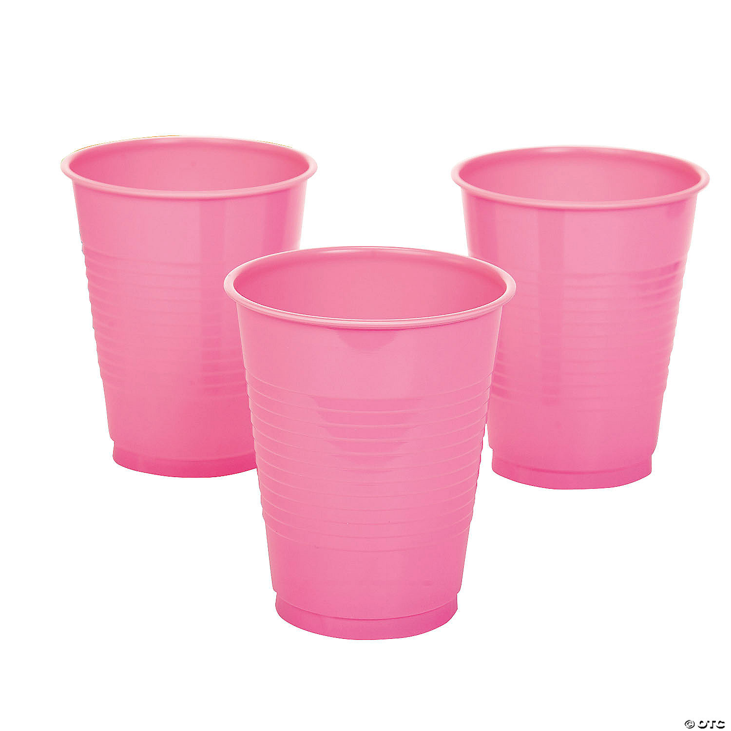 30 Plastic Reusable Drinking Cup Orange 0,4 L Party Mug Plastic Cup Mug 